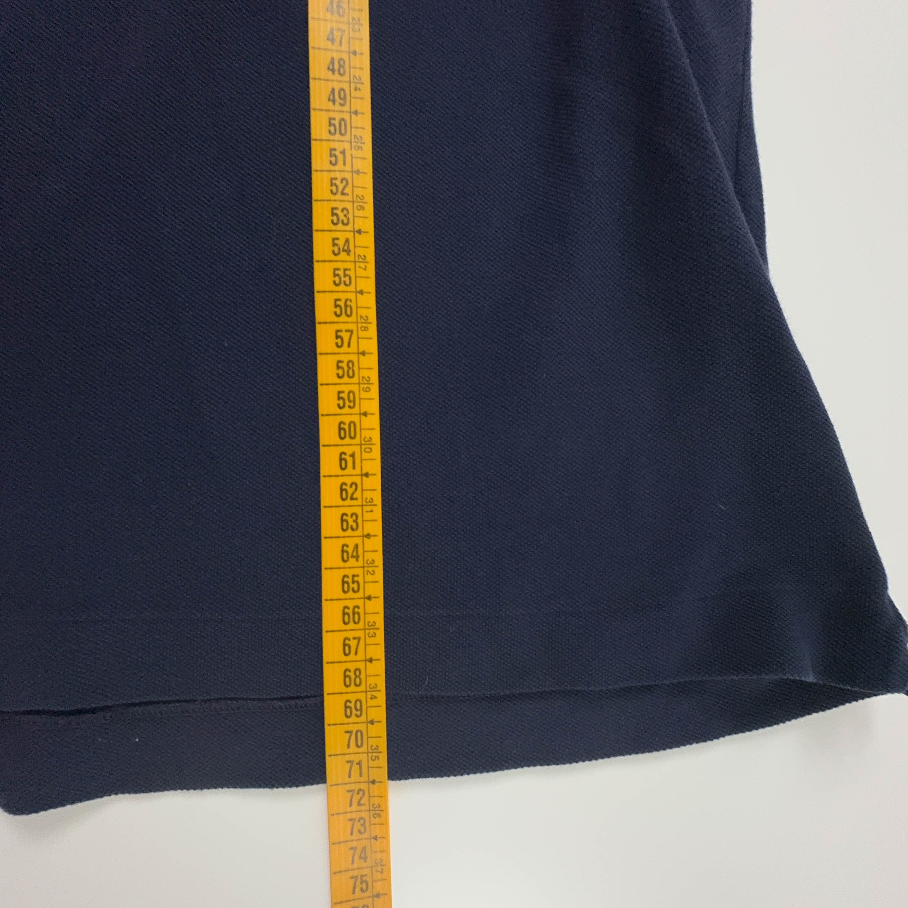 Polo Lacoste blu scura a tinta unita - Taglia L uomo