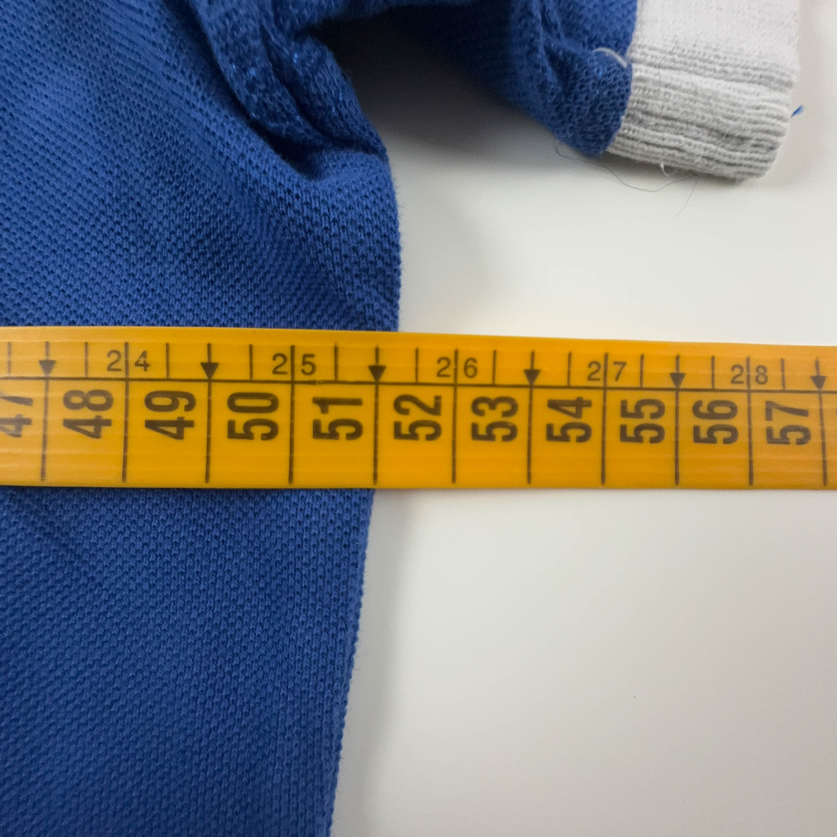 Polo Napapijri blu a tinta unita in cotone - Taglia S/M uomo