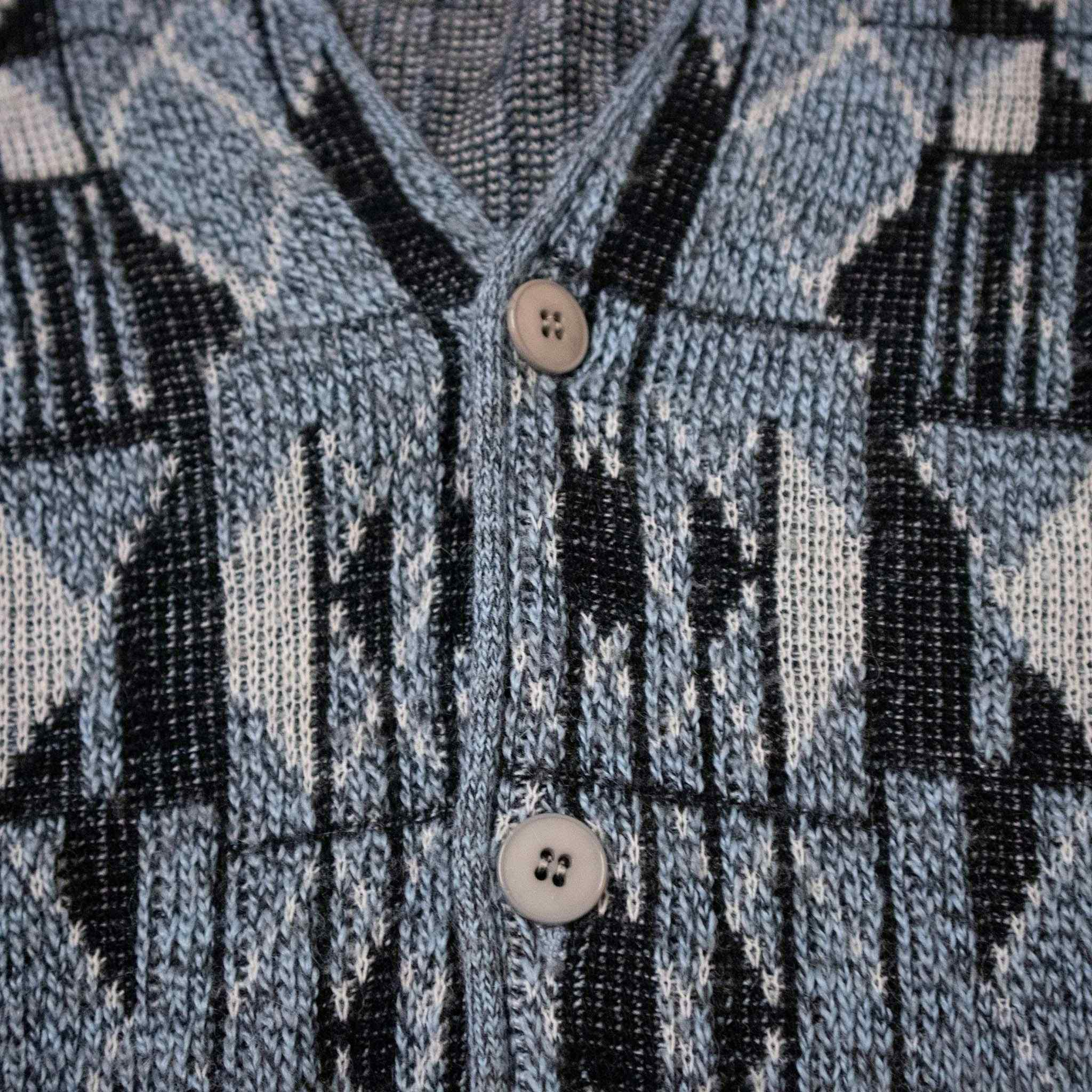 Vintage 50% wool cardigan - Size L