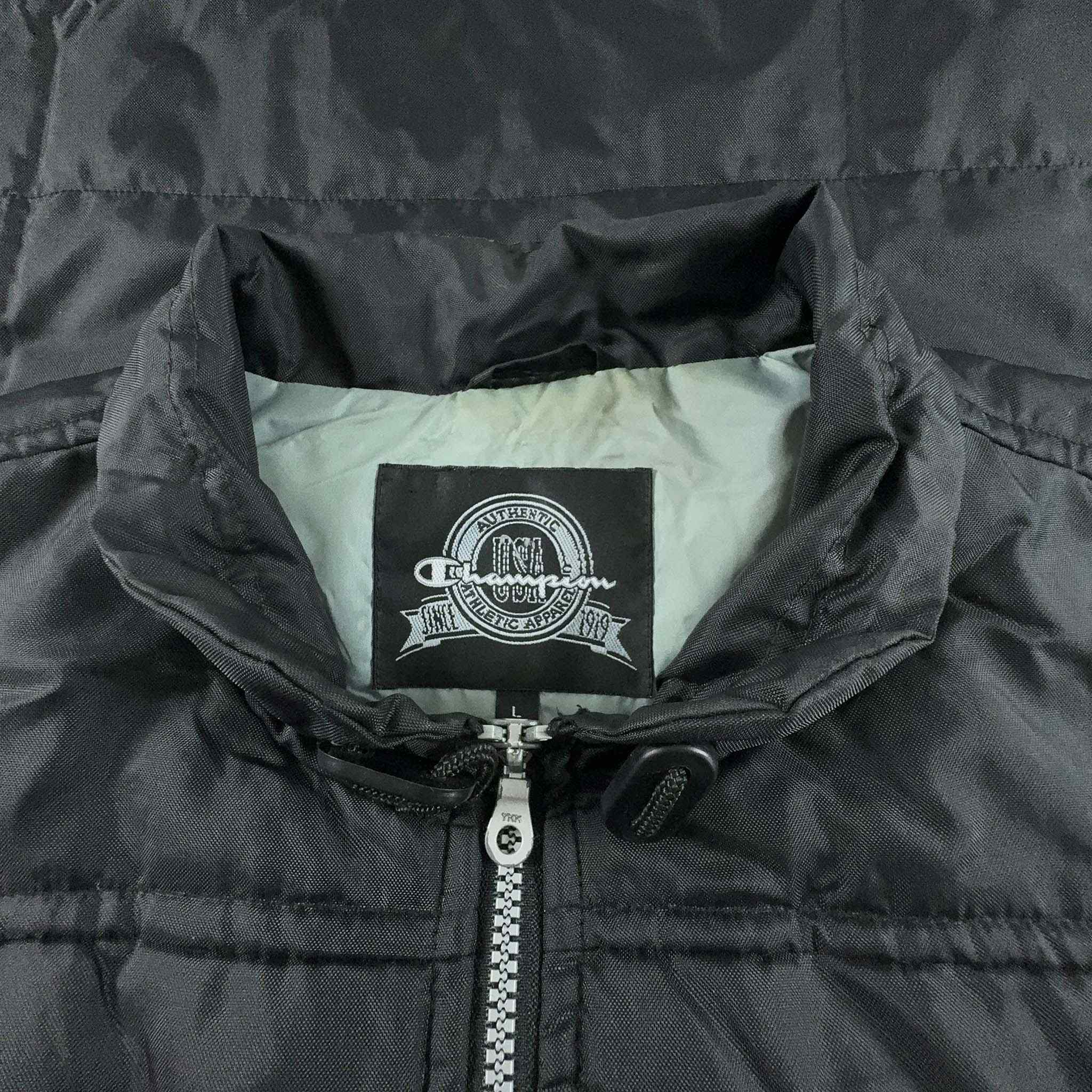 Giacca smanicata Champion Vintage nera - Taglia L uomo