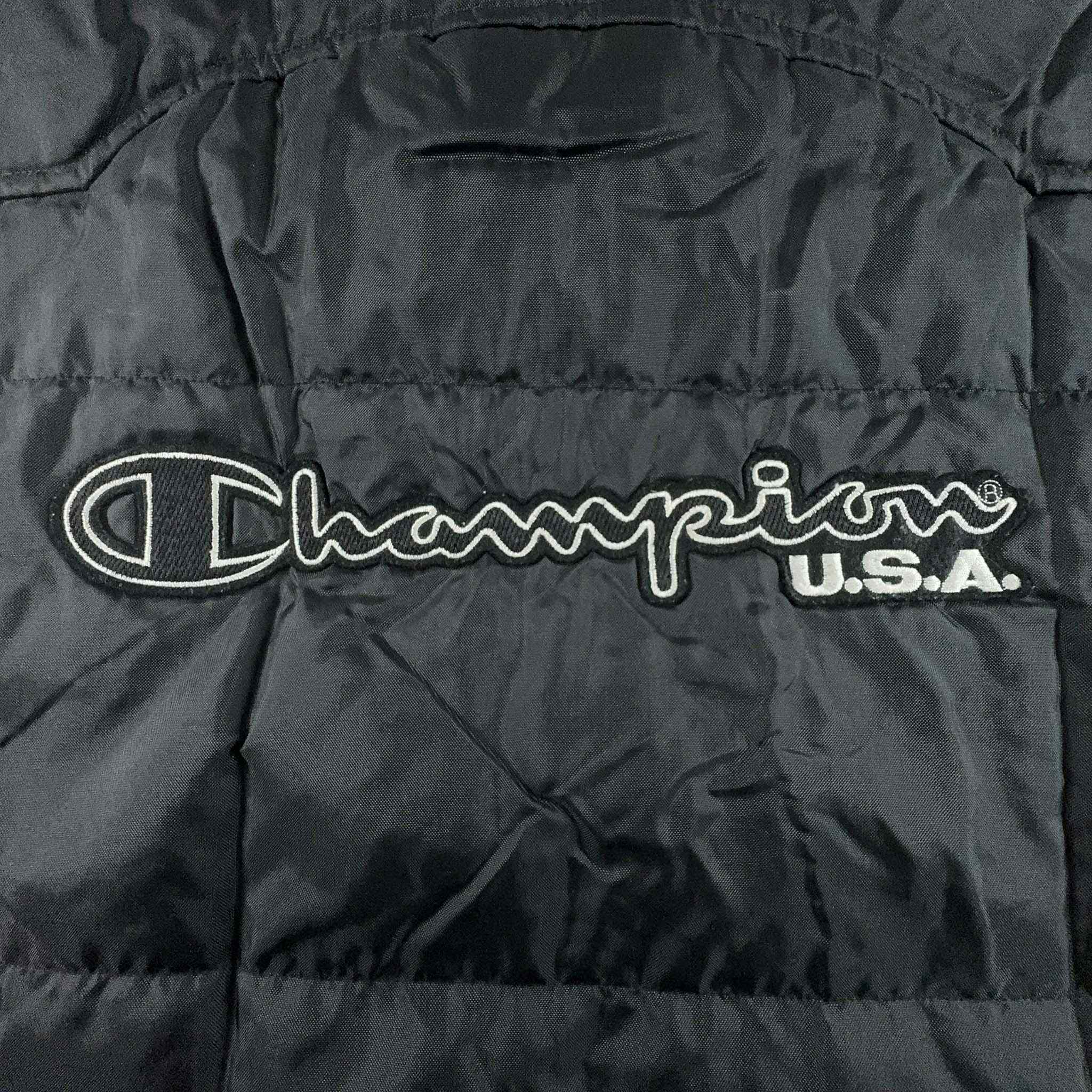 Giacca smanicata Champion Vintage nera - Taglia L uomo