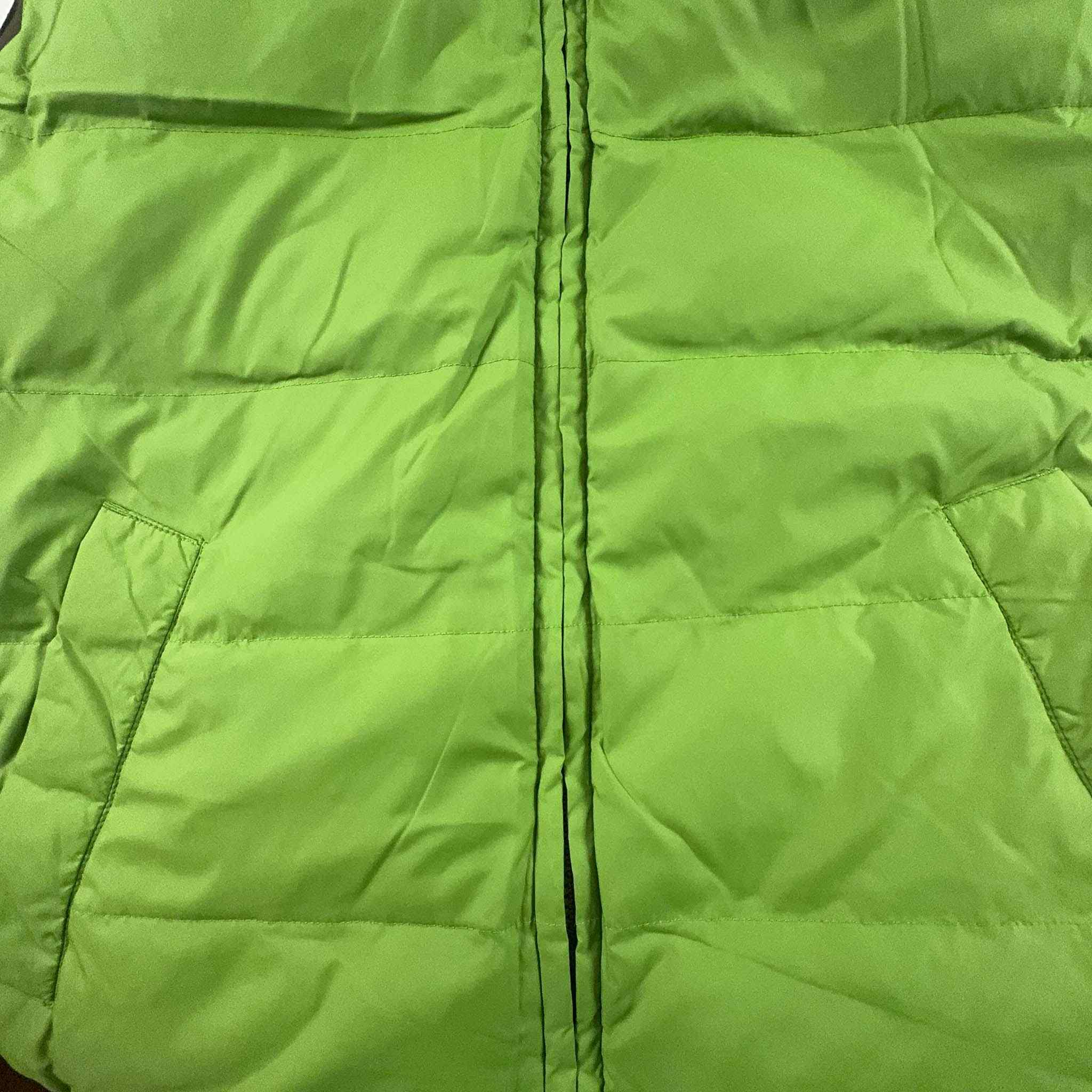 Piumino smanicato Tommy Hilfiger Double Face verde chiaro e scuro - Taglia M uomo