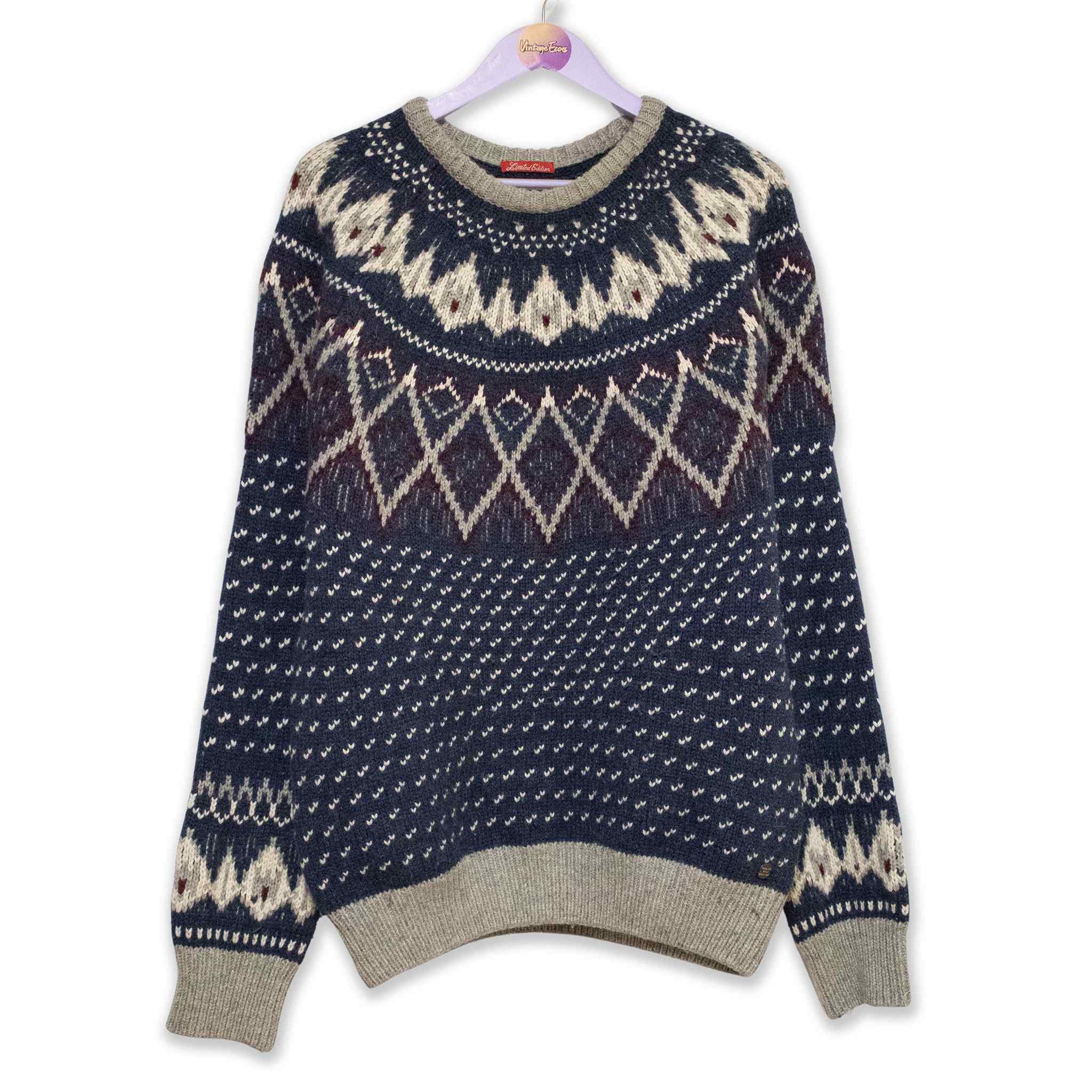 Rifle Vintage sweater 80% wool - Size XXL