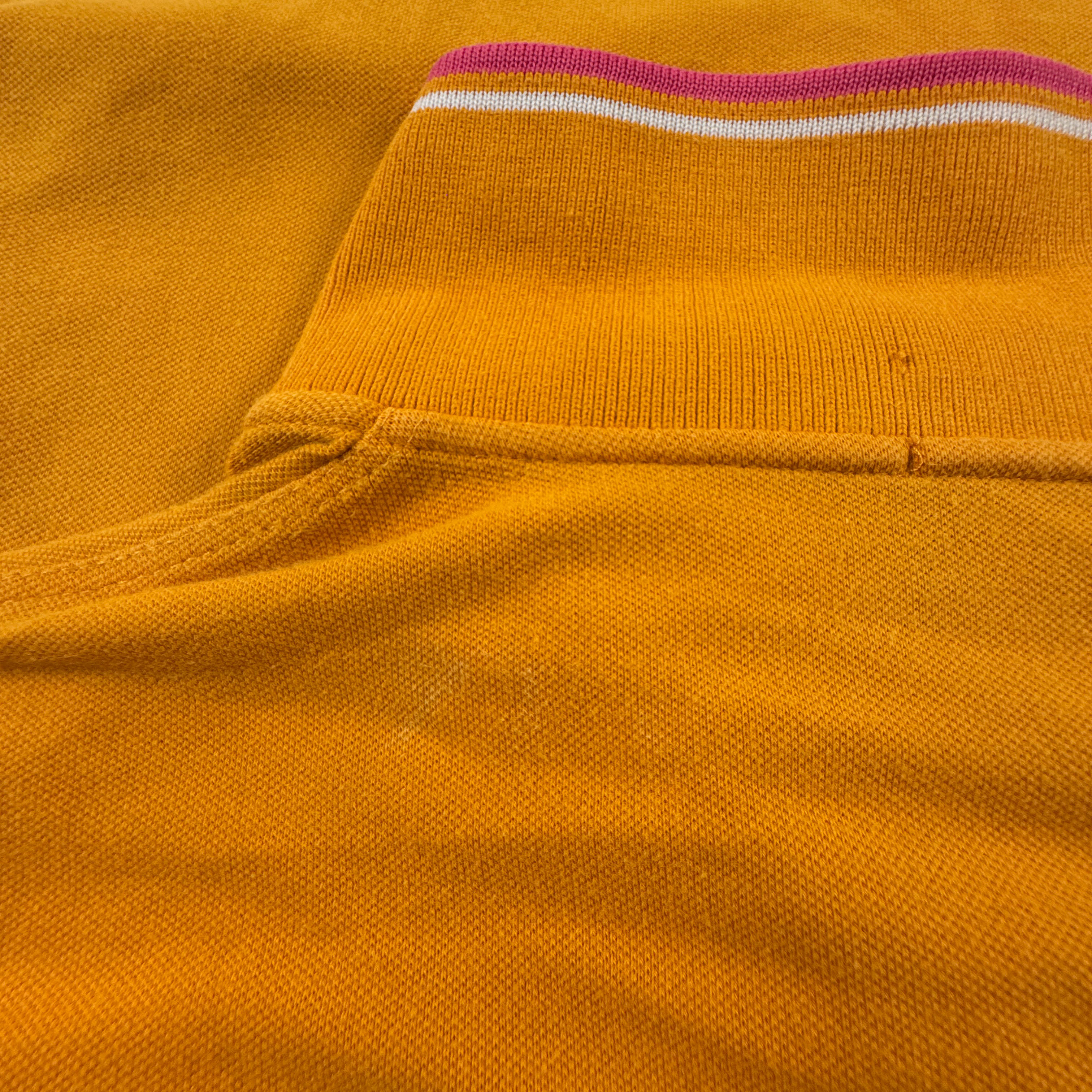 Polo Fred Perry giallo ocra tinta unita manica corta - Taglia L uomo