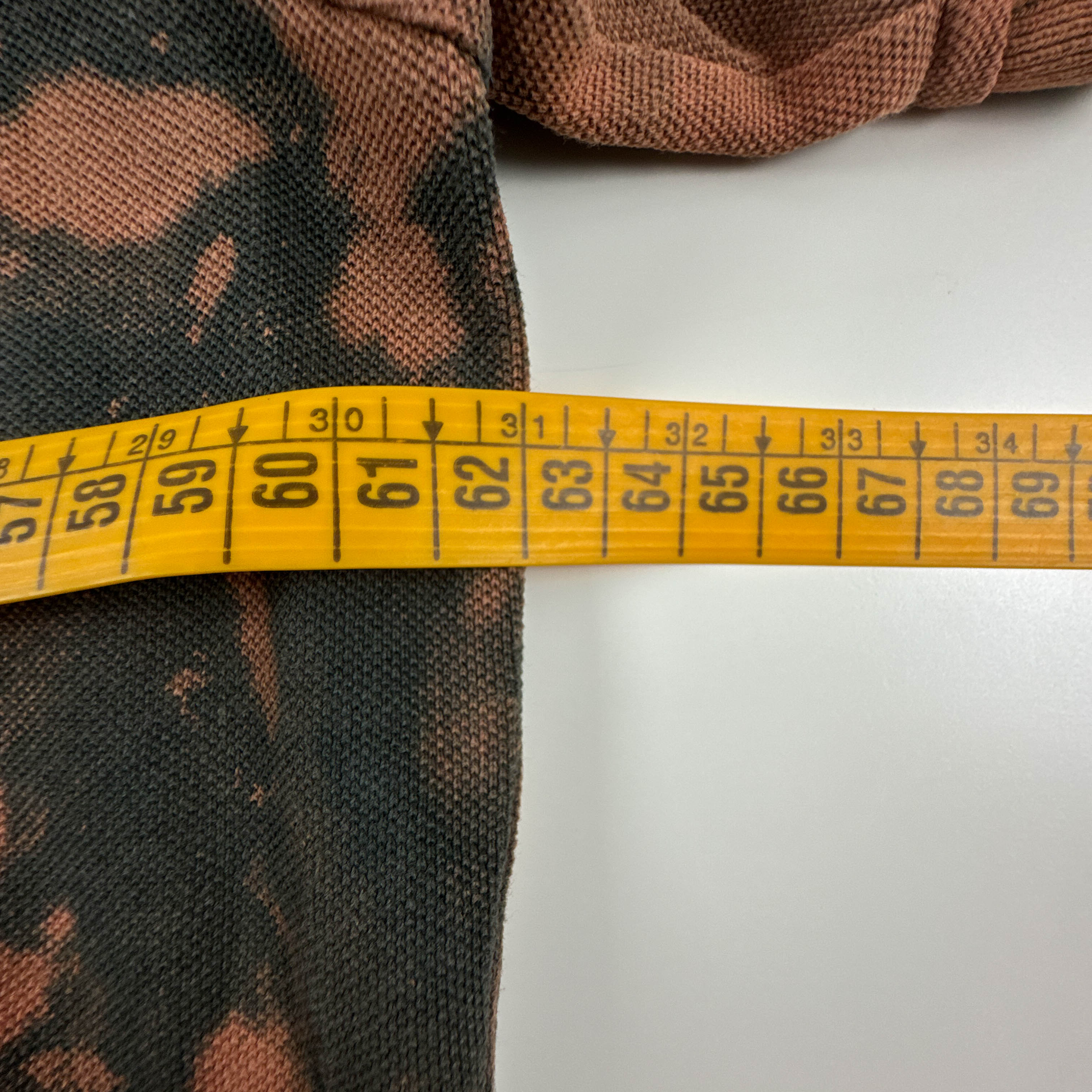 Polo Ralph Lauren Tie Dye verde e arancione - Taglia XL uomo