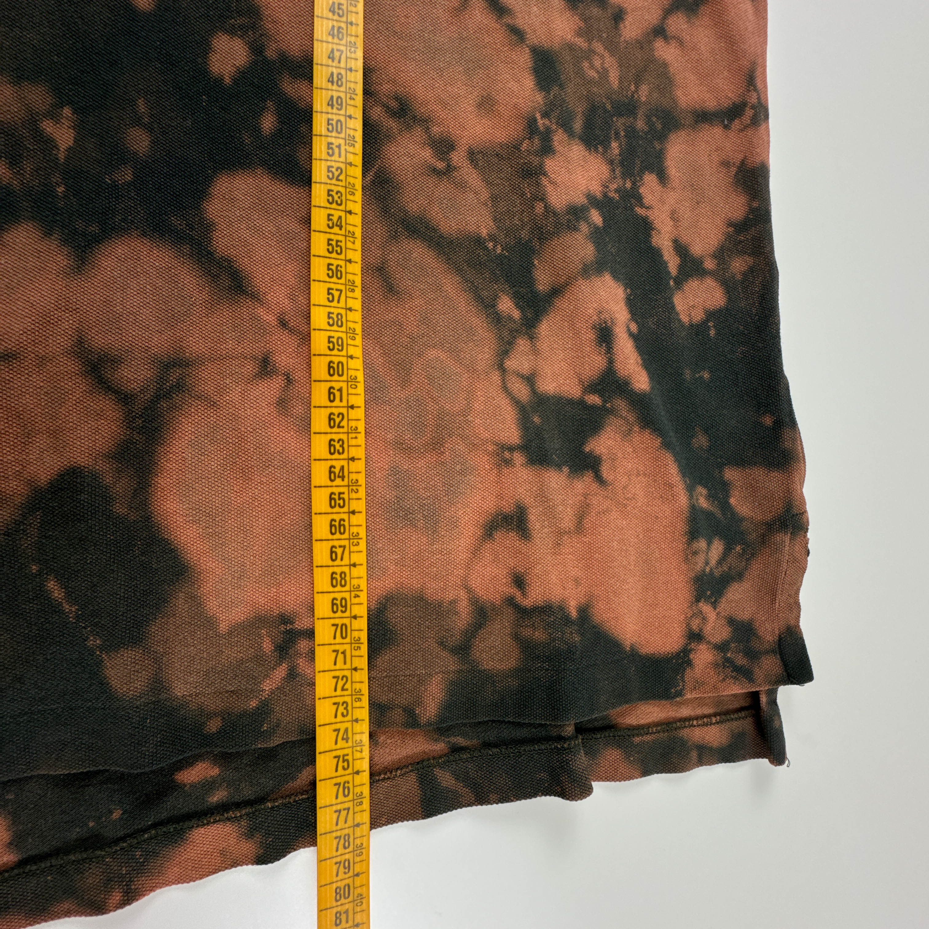Polo Ralph Lauren Tie Dye verde e arancione - Taglia XL uomo