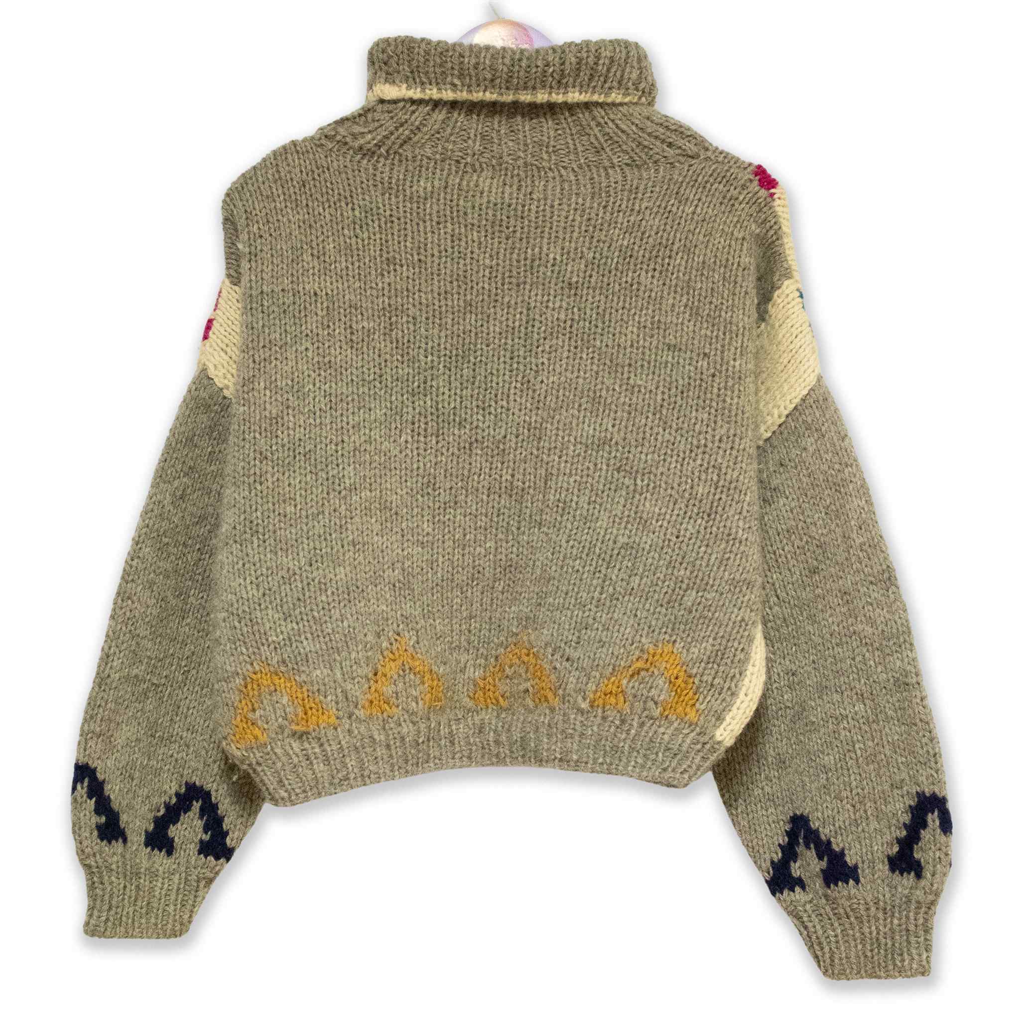 Vintage 100% wool sweater - Size S/M