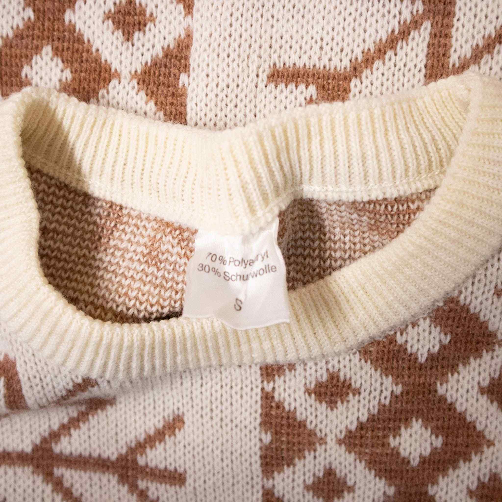 Vintage sweater 30% wool - Size S