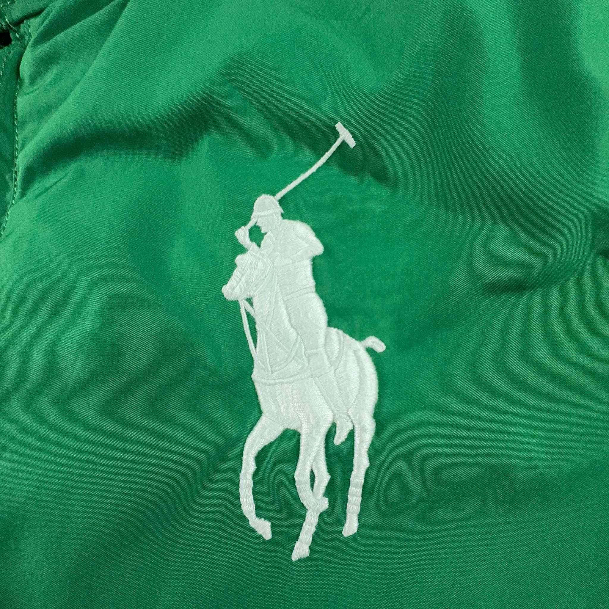 Giacca Ralph Lauren Vintage verde logo grande - Taglia L/XL uomo