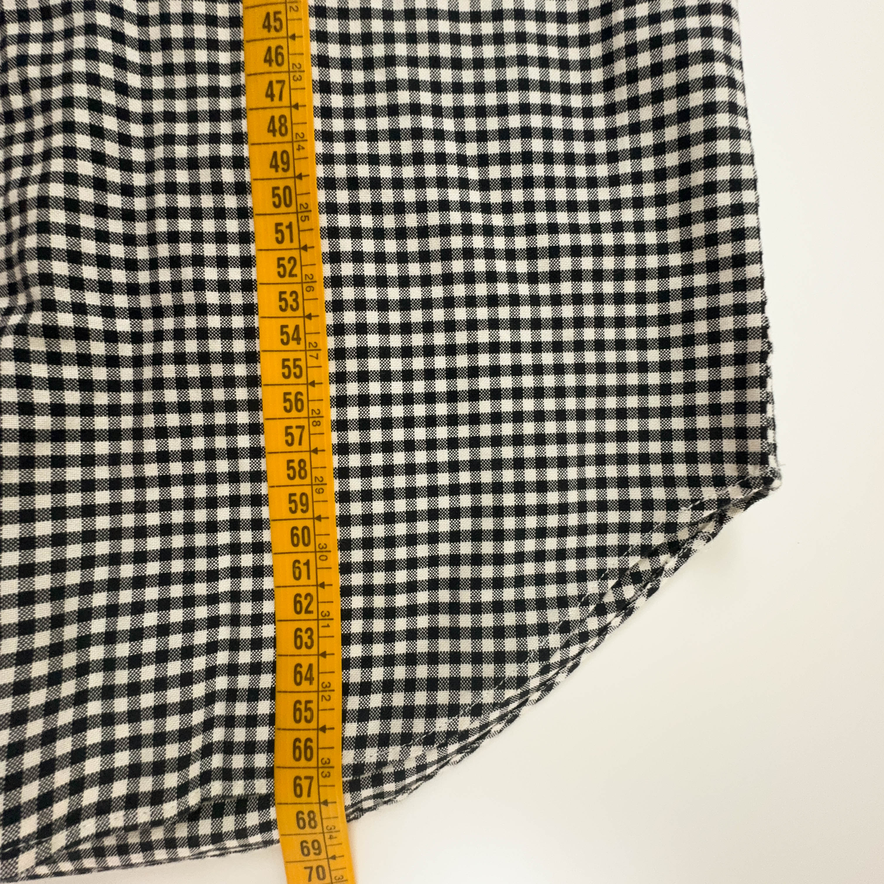 Camicia Ralph Lauren a quadri beige e nera in cotone - Taglia S uomo