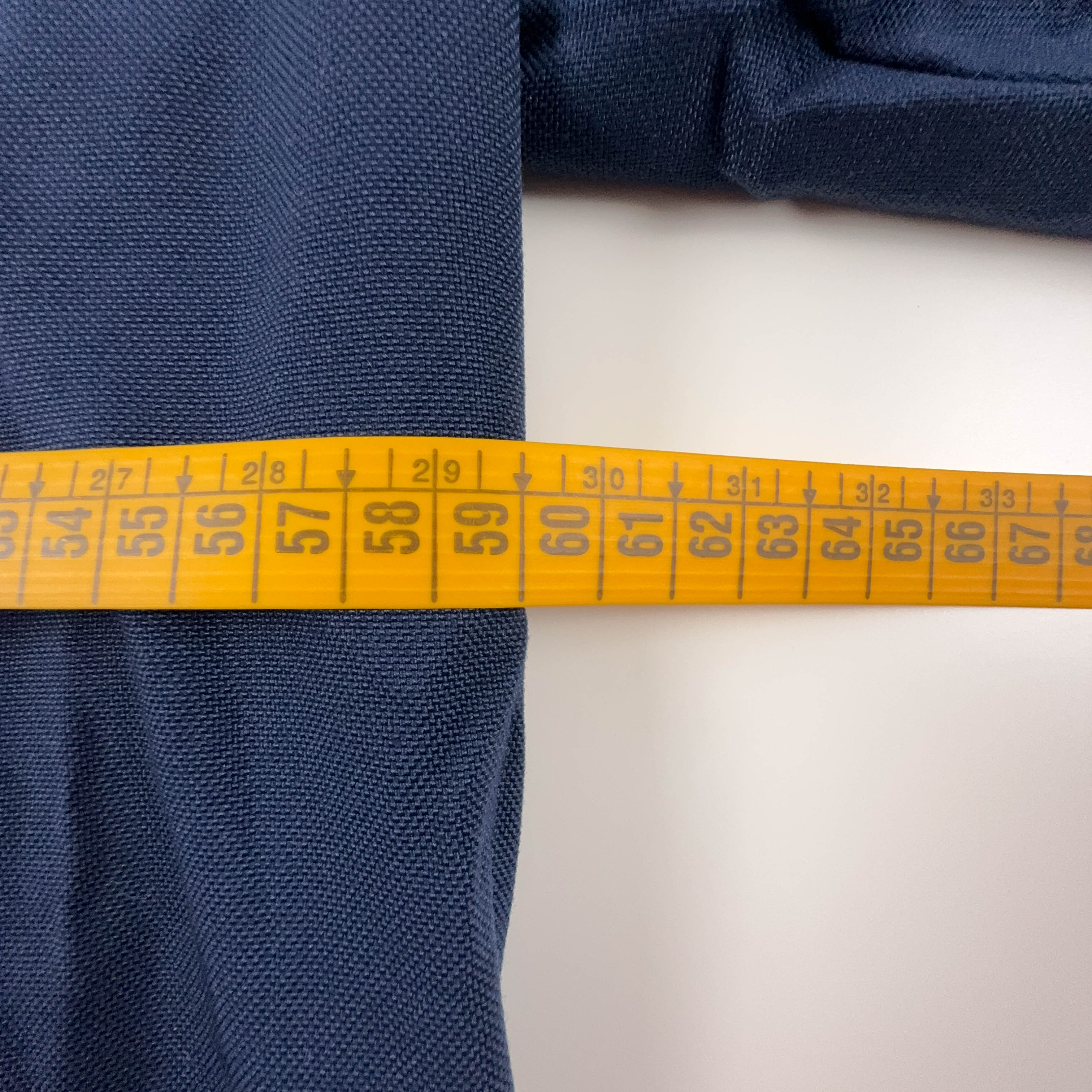 Giacca a vento Fila Vintage blu scuro anni 2000 con zip - Taglia 50 uomo