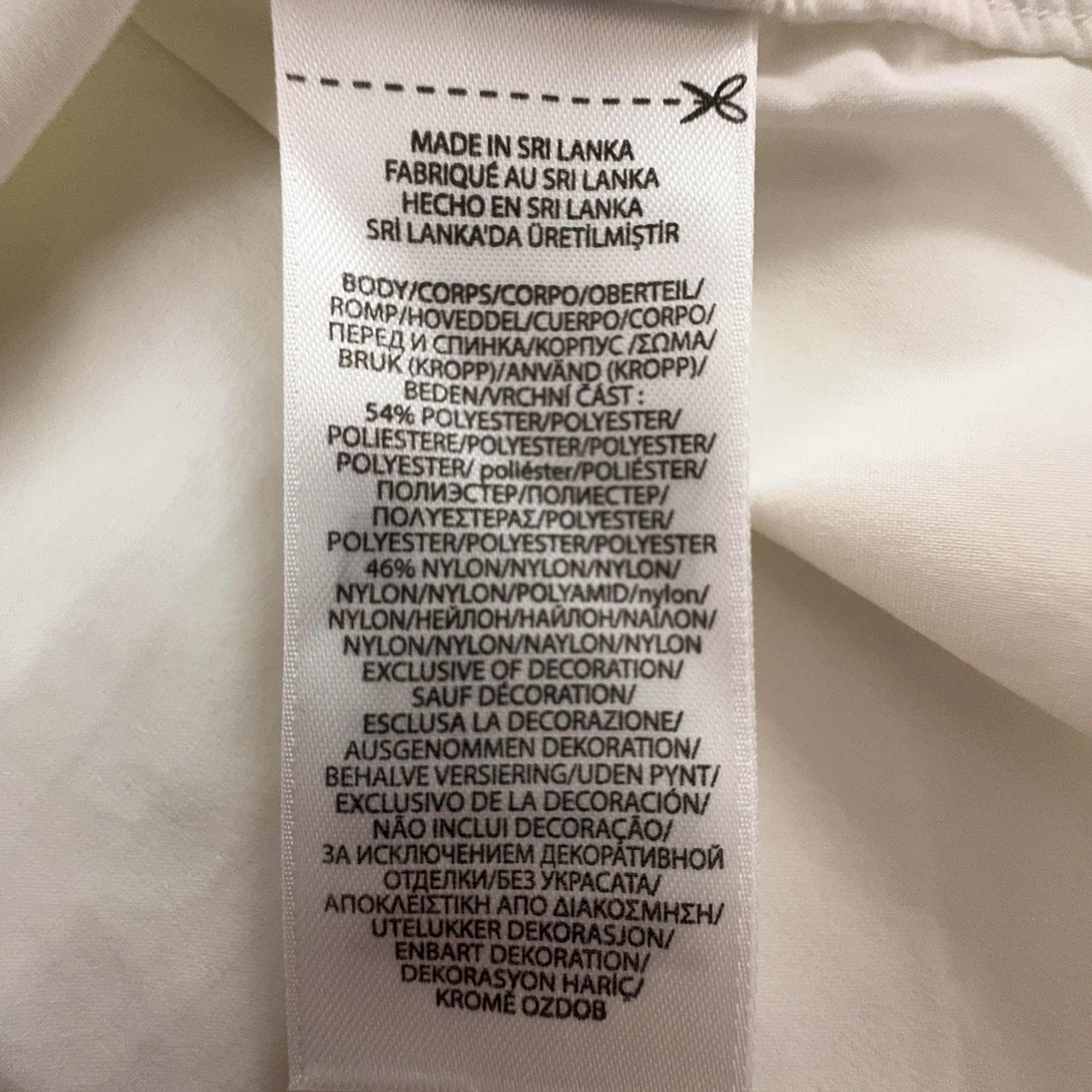 Camicia Ralph Lauren bianco panna a tinta unita slim fit performance - Taglia XL uomo