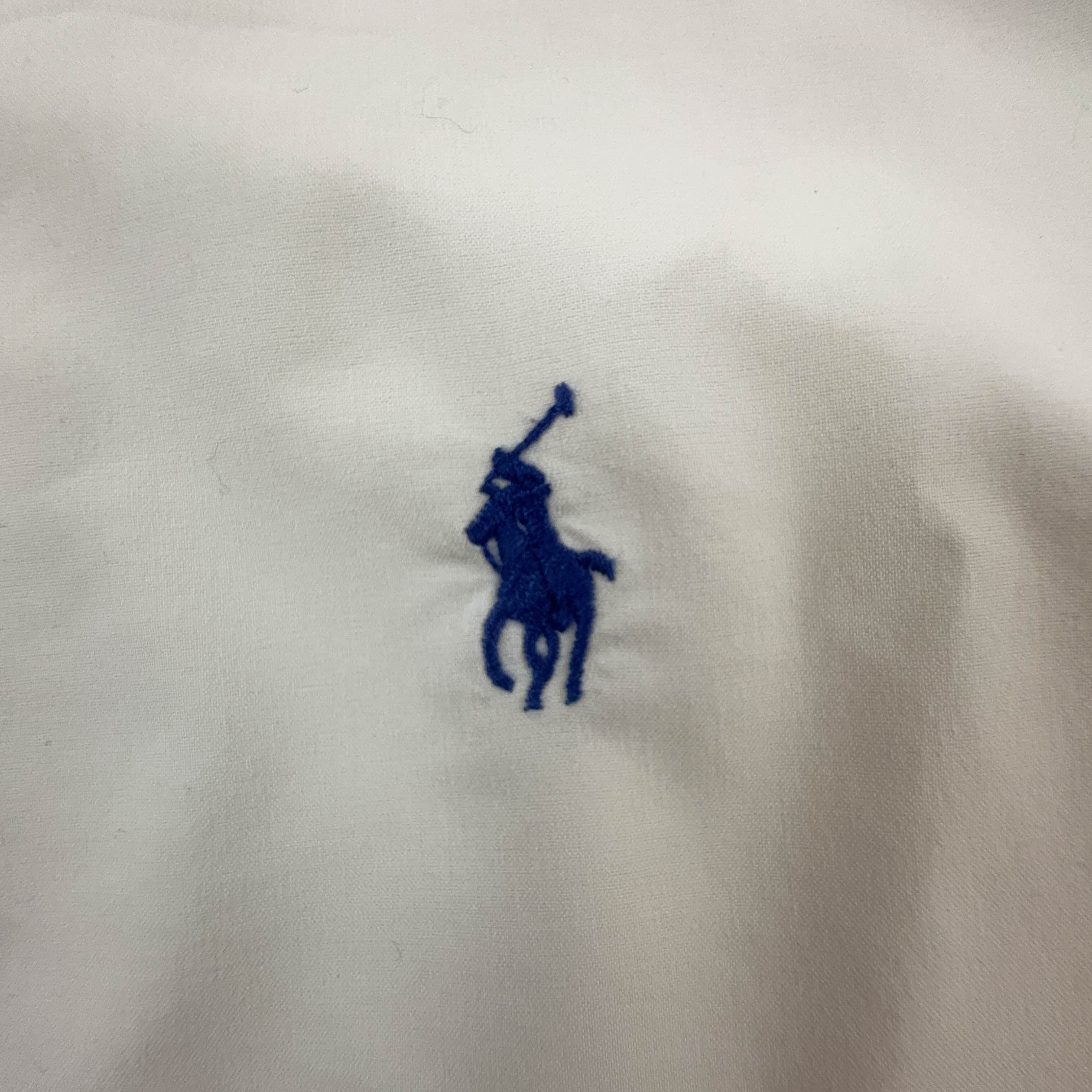 Camicia Ralph Lauren bianco panna a tinta unita slim fit performance - Taglia XL uomo