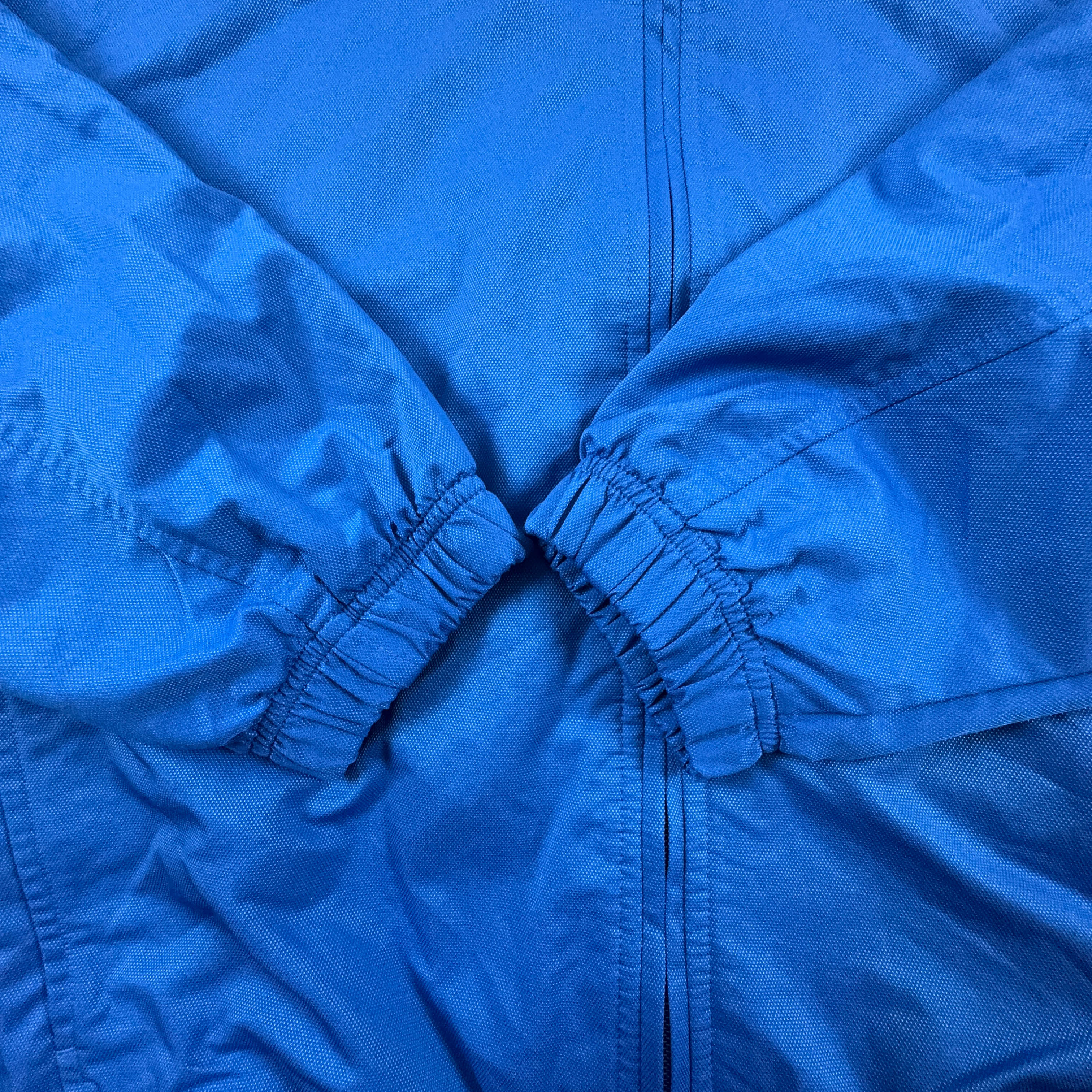 Giacca a vento Nike Vintage blu con zip anni 2000 - Taglia 183 uomo