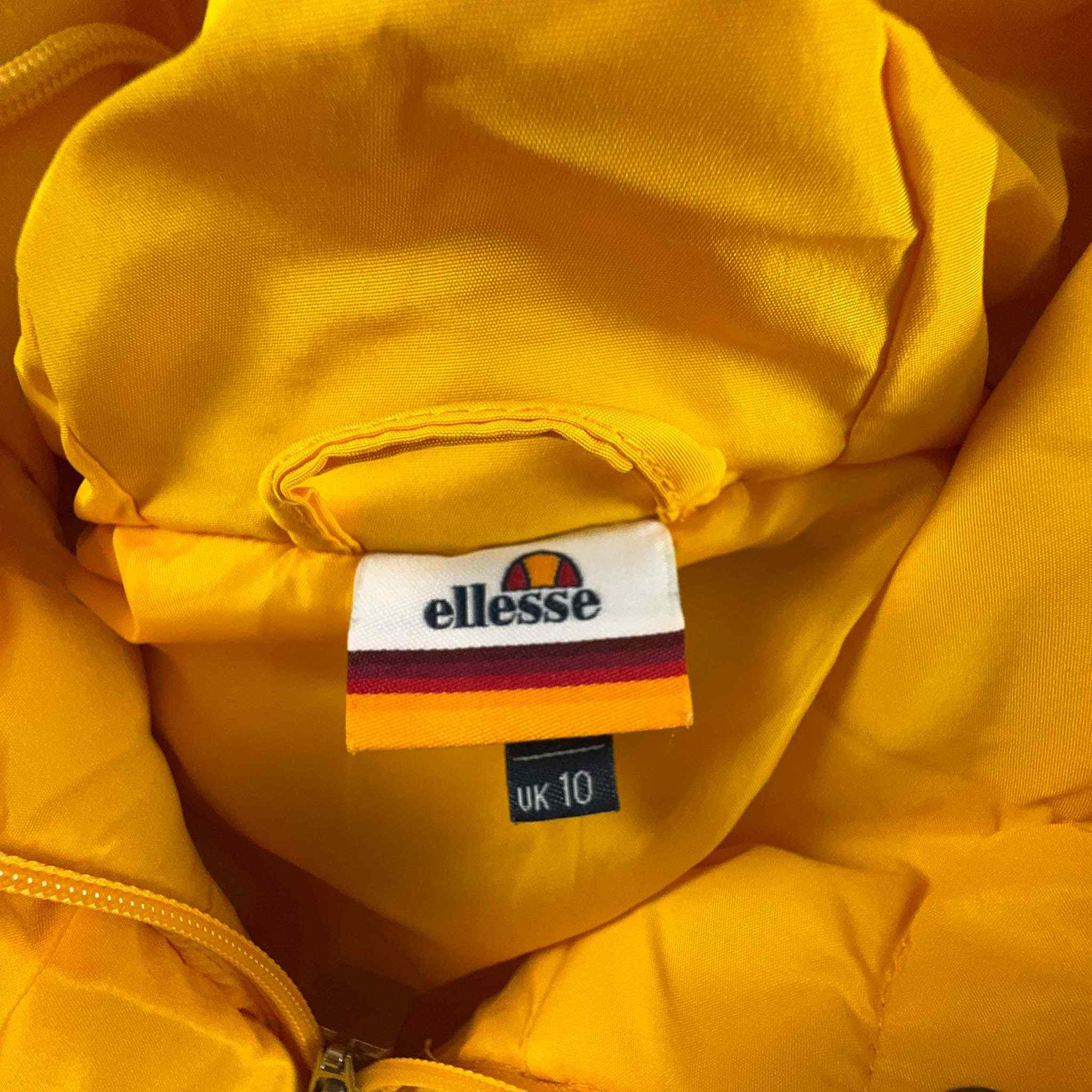 Giubbotto Ellesse giallo con cappuccio - Taglia M uomo