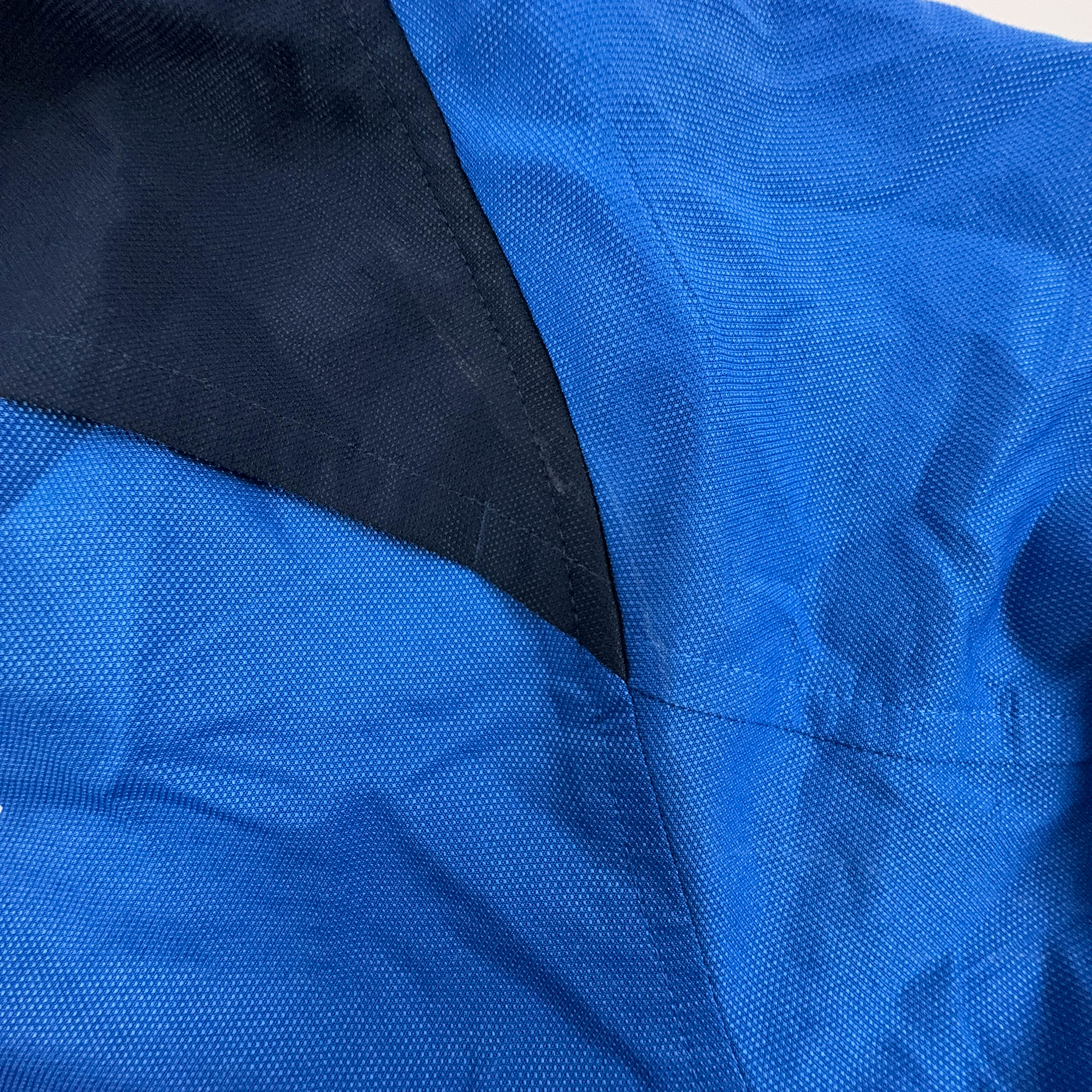 Giacca a vento Nike Vintage blu con zip anni 2000 - Taglia 183 uomo