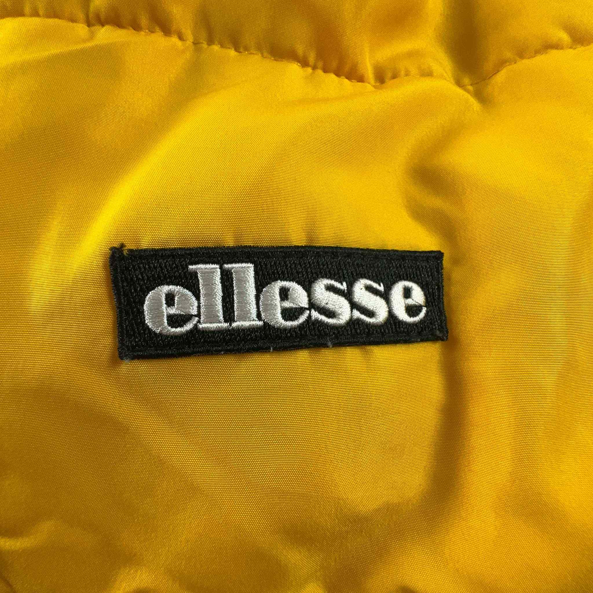 Giubbotto Ellesse giallo con cappuccio - Taglia M uomo