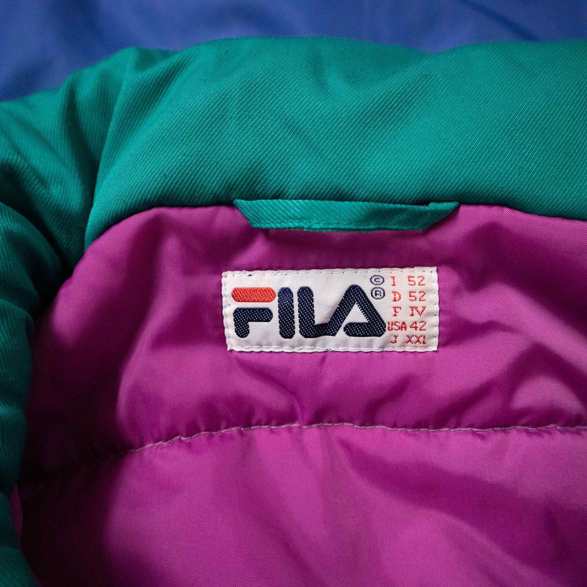 Giacca da Sci/Snowboard Fila Ski Italia Team Vintage - Taglia XL