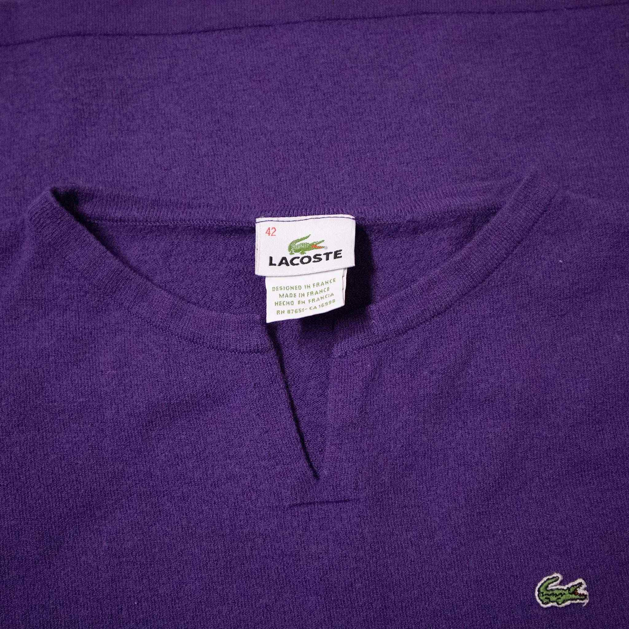 Maglione Lacoste 85% lana - Taglia S/M