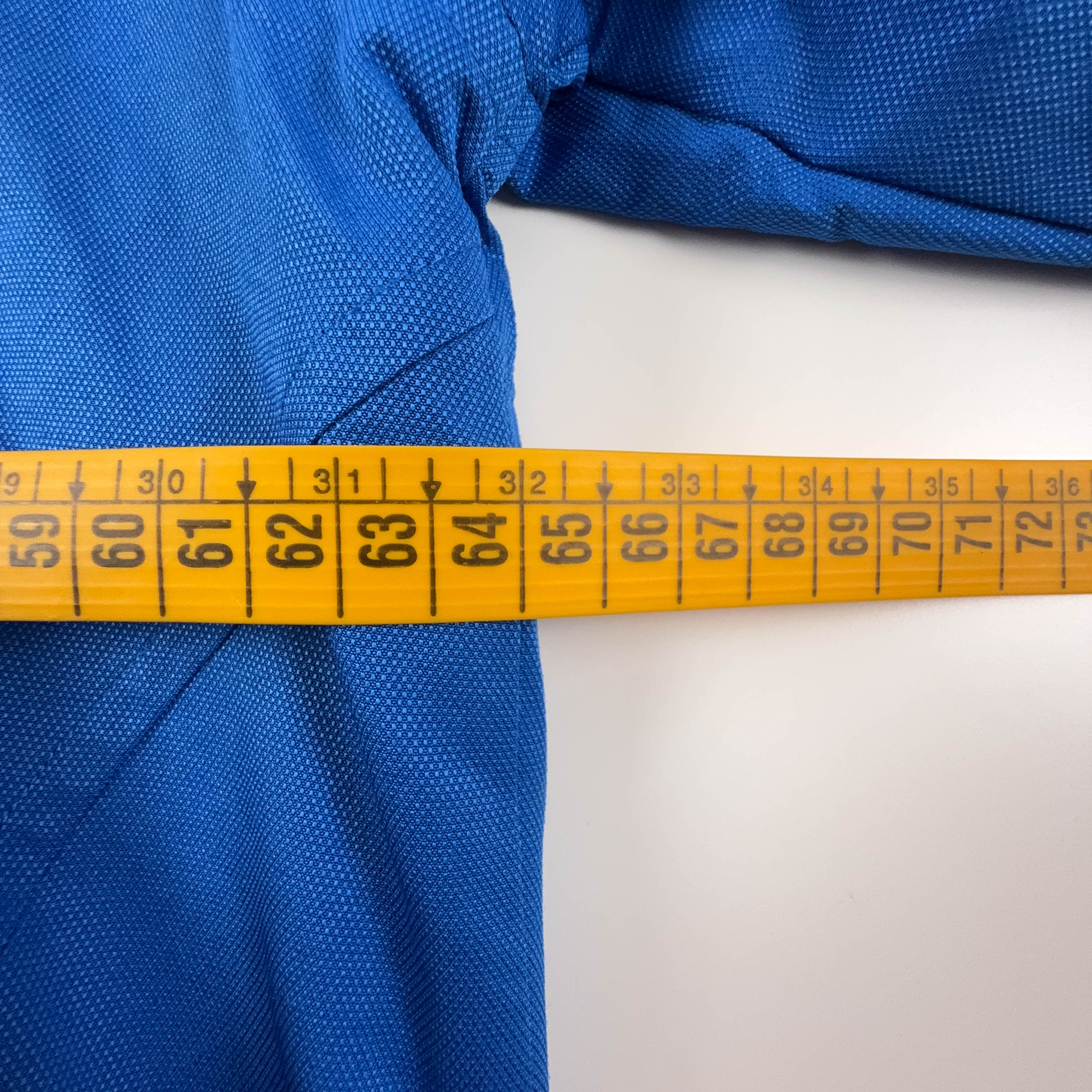 Giacca a vento Nike Vintage blu con zip anni 2000 - Taglia 183 uomo