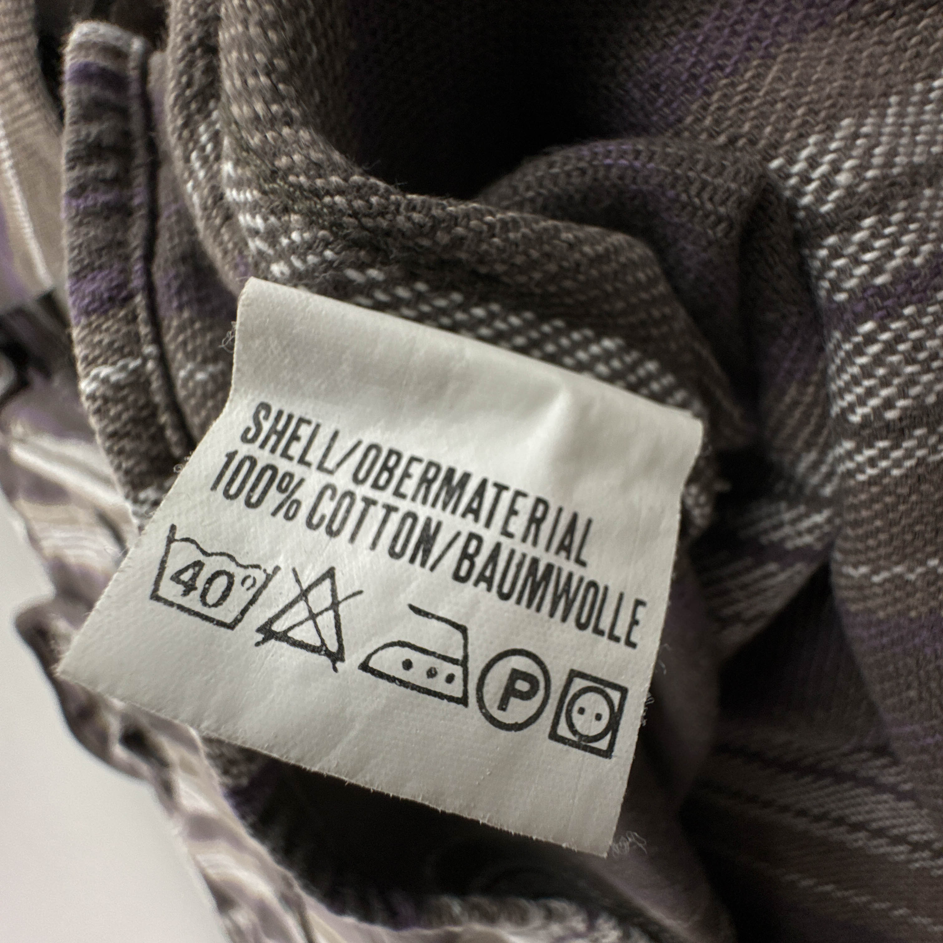 Camicia Levi's Vintage marrone e bianca a righe anni 80 90 - Taglia M/L uomo