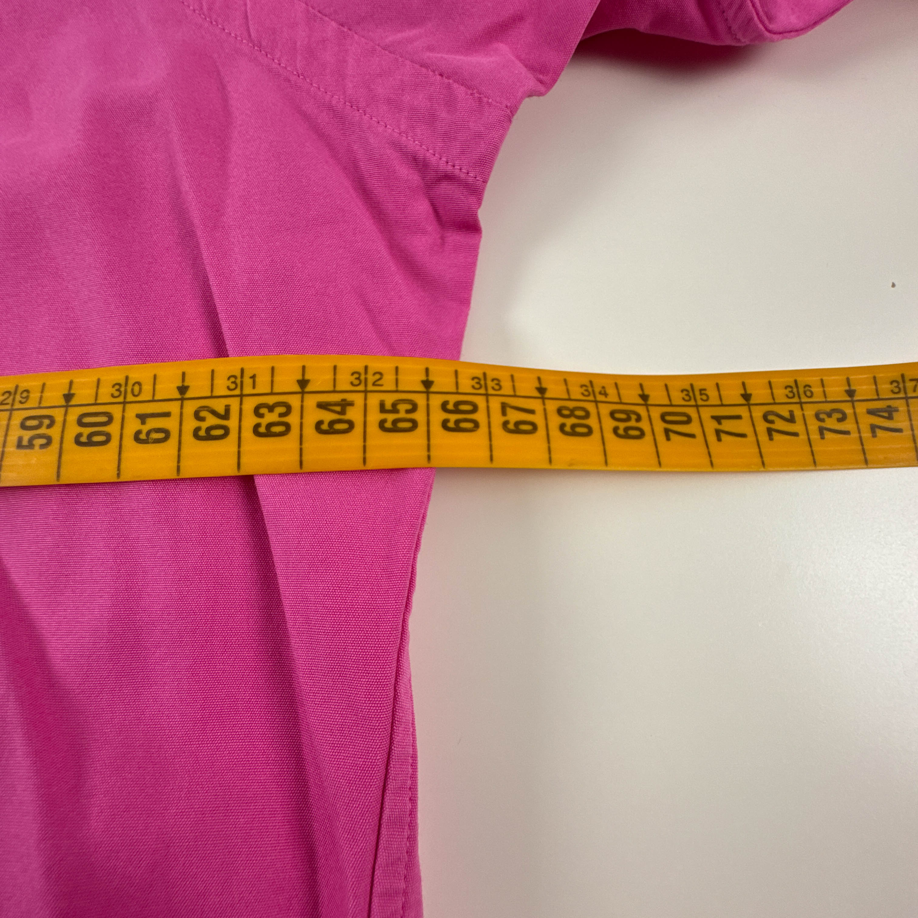Camicia Ralph Lauren rosa a tinta unita in cotone - Taglia XL uomo