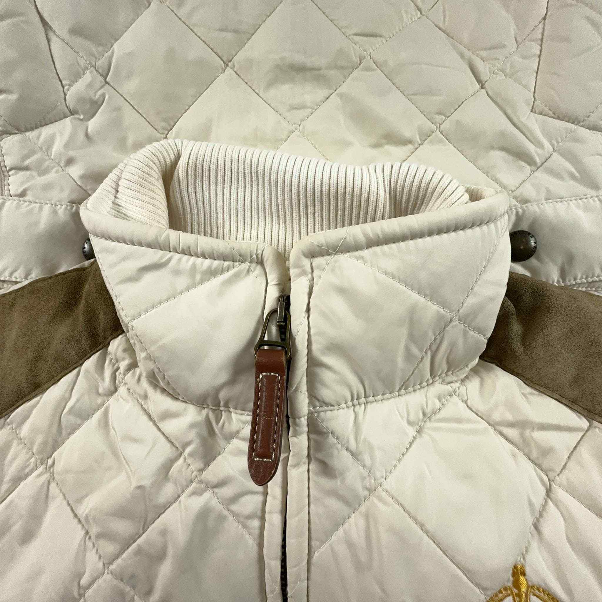 Giacca smanicata Ralph Lauren bianco panna - Taglia S donna