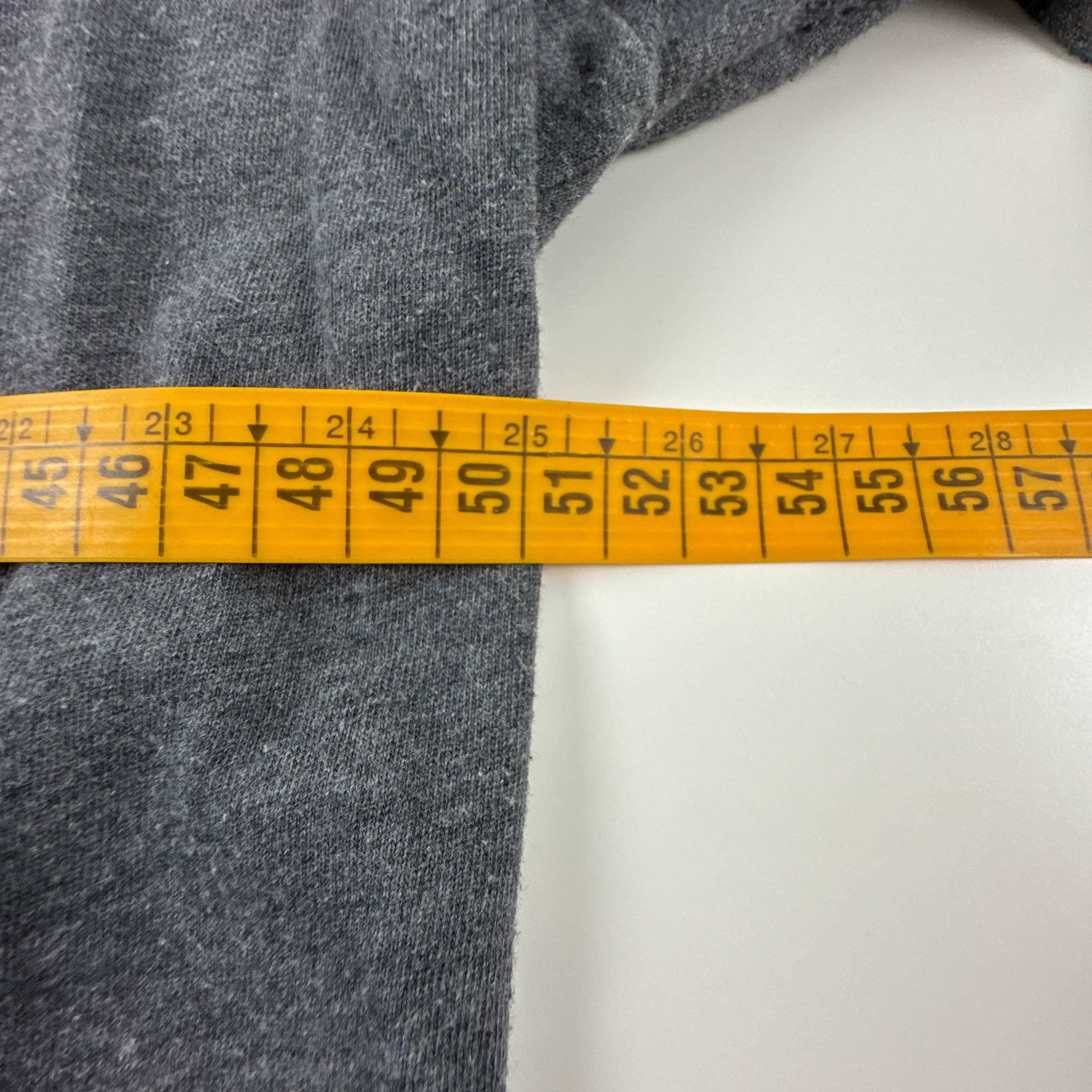 T shirt Lacoste grigia a tinta unita a girocollo 65% cotone - Taglia 4 M uomo