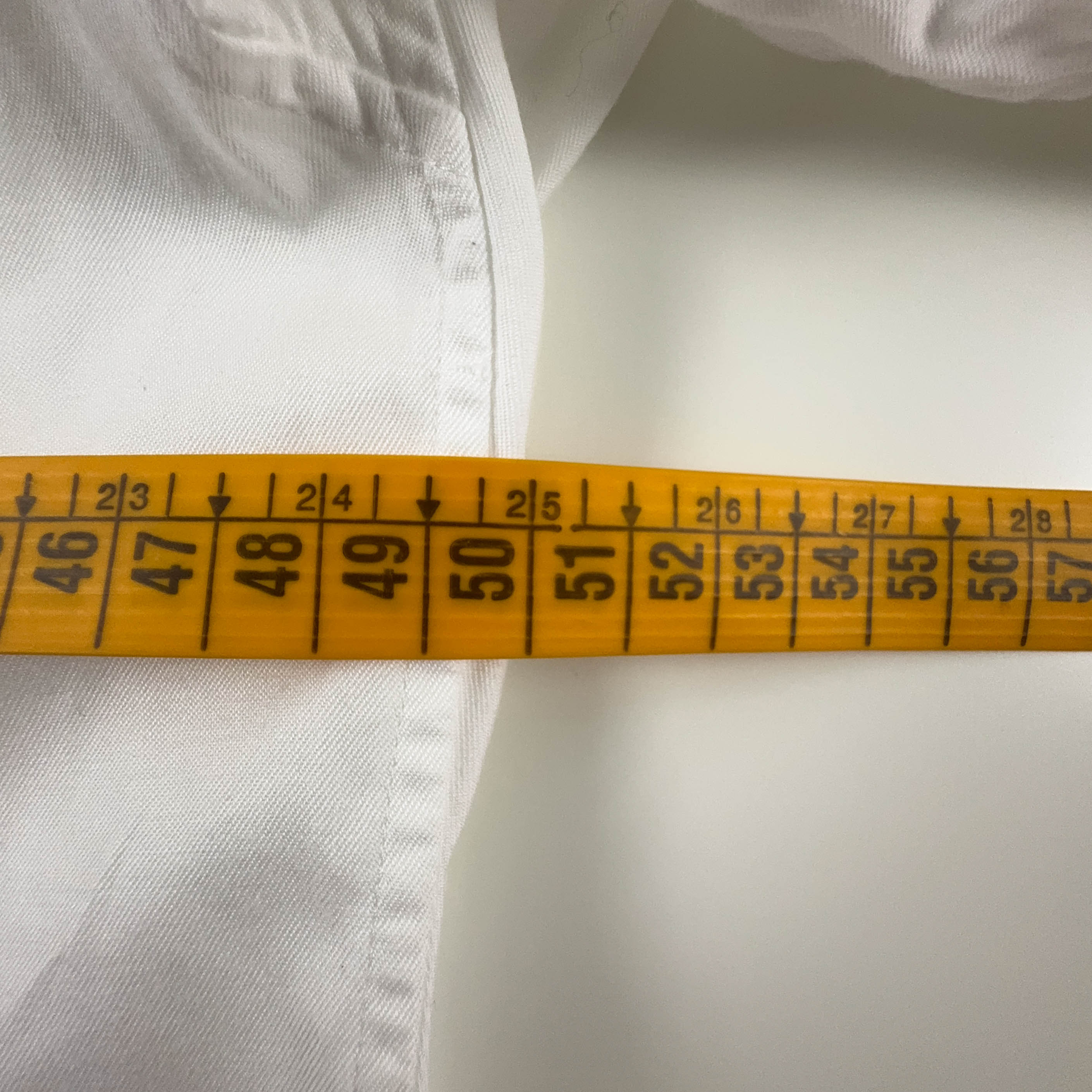 Camicia Fred Perry bianca a tinta unita - Taglia M/L uomo