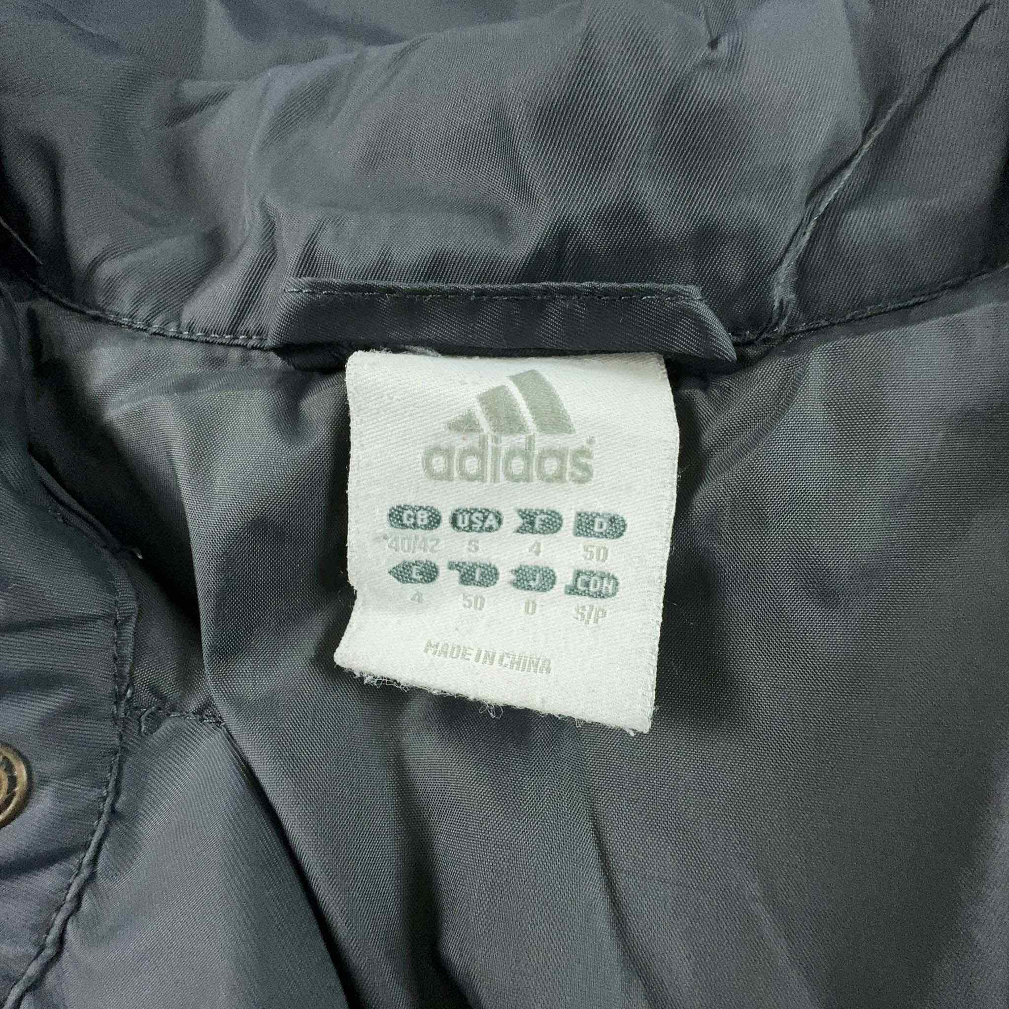 Giacca Adidas Vintage grigia anni 2000 - Taglia M/L uomo