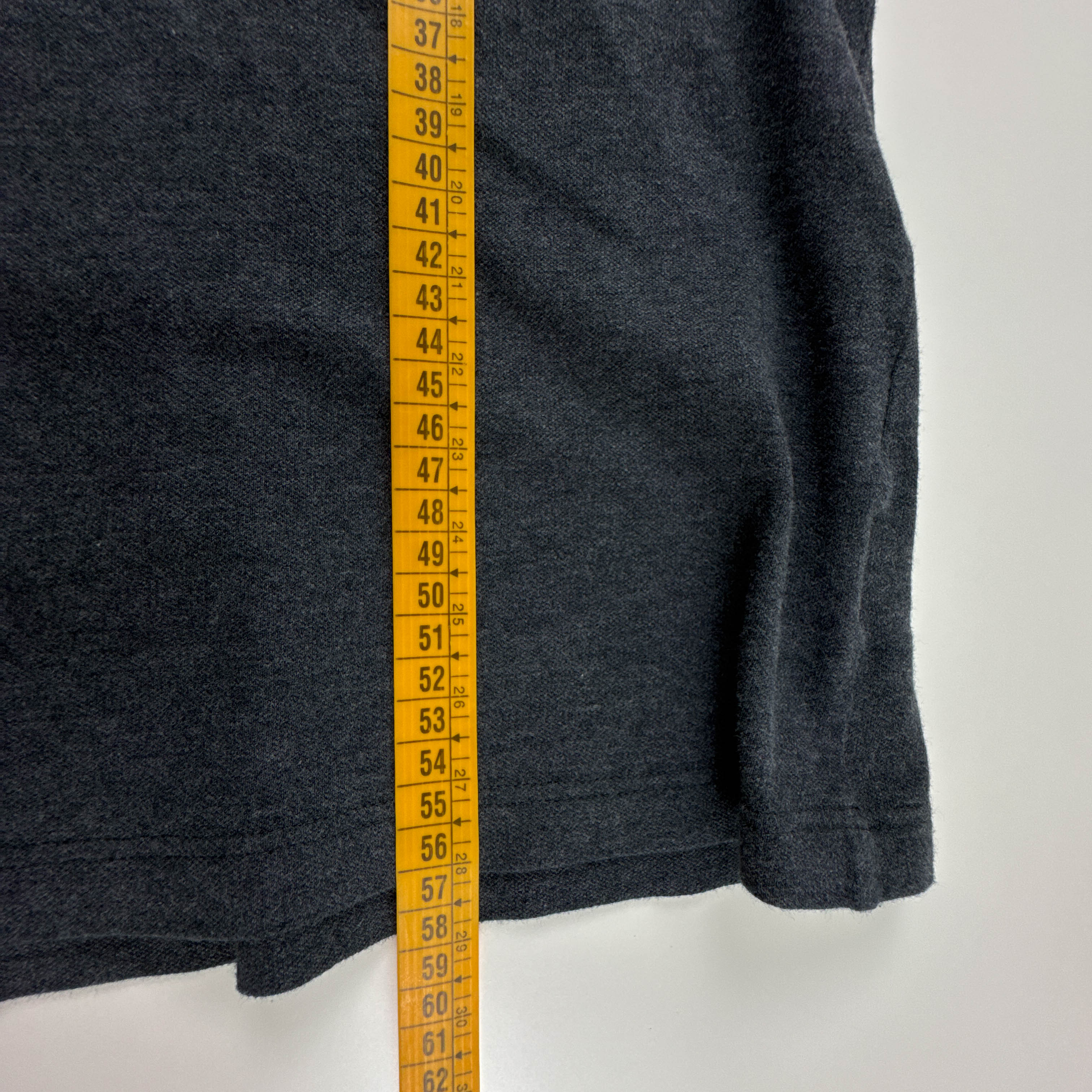 Polo Fred Perry grigia scura tinta unita in cotone - Taglia M uomo