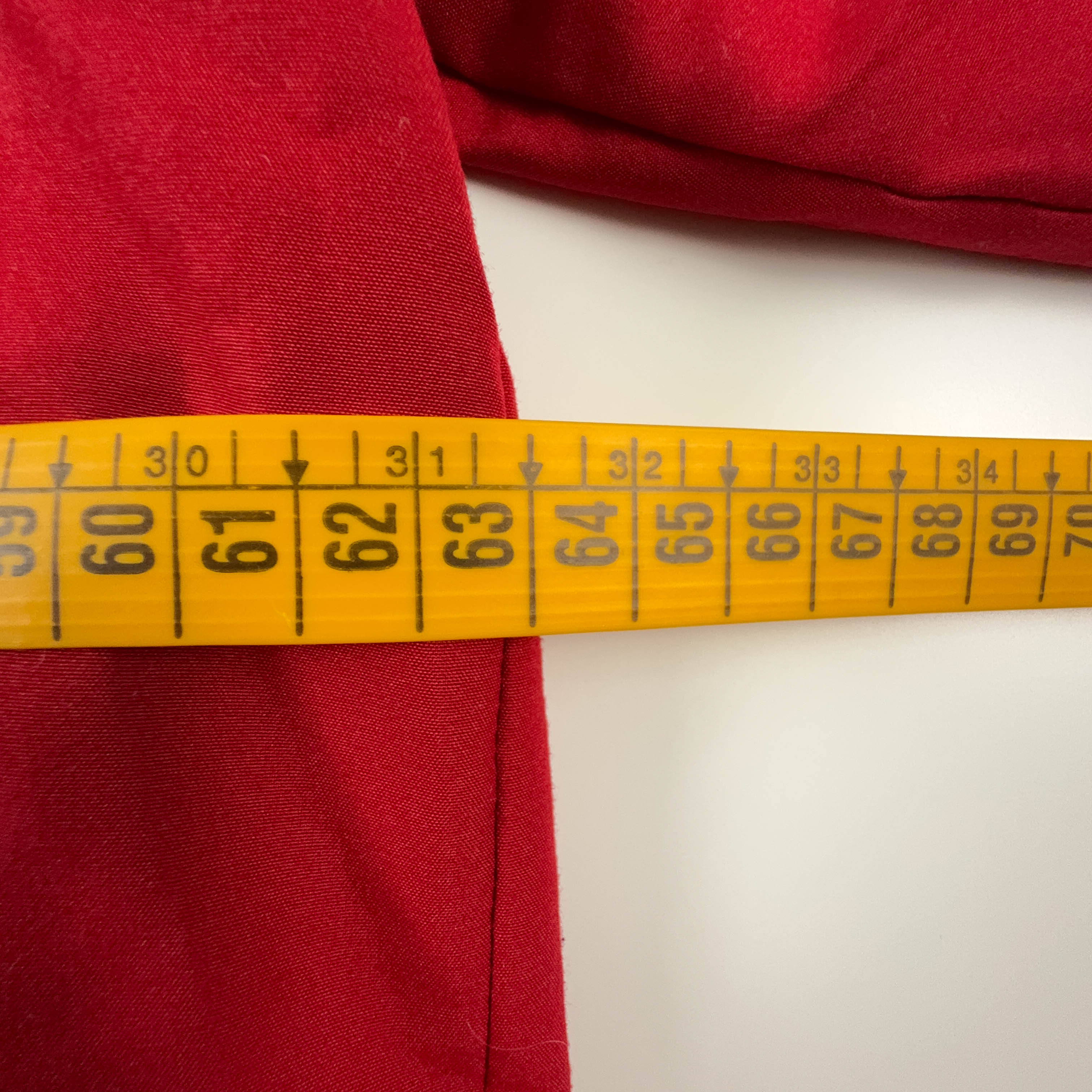 Giacca a vento Adidas Vintage rossa e nera con zip anni 2000 - Taglia D7 F186 uomo