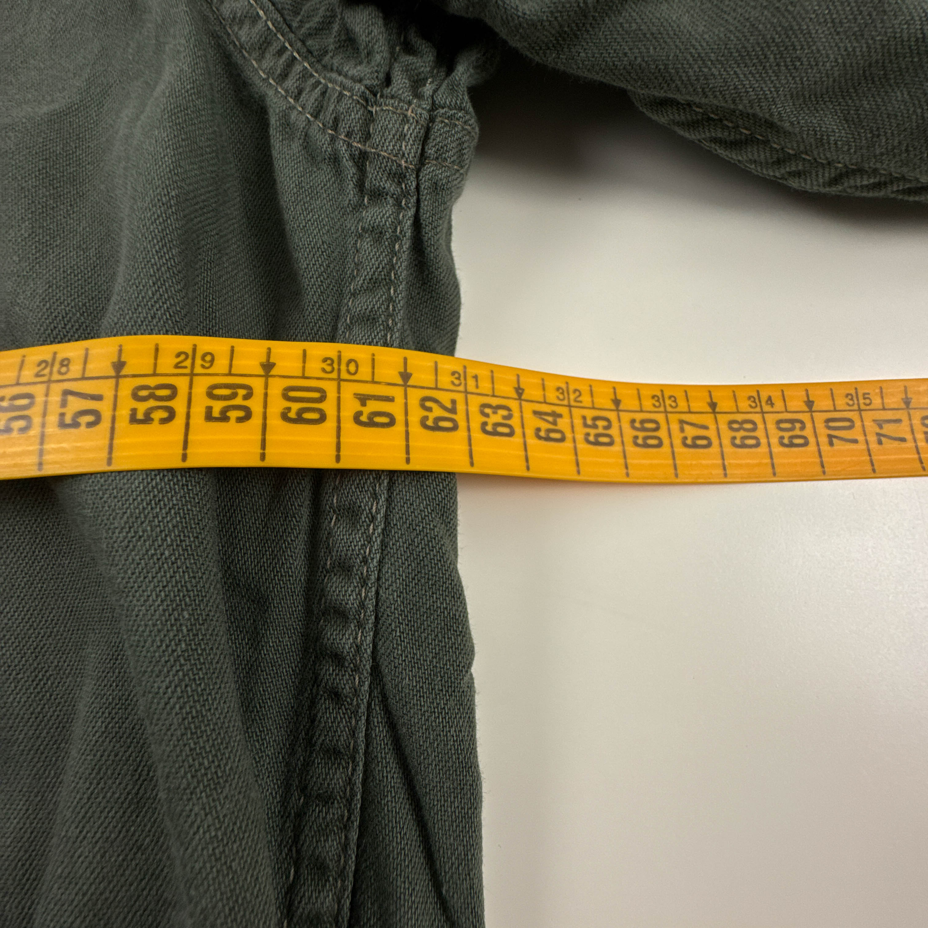 Camicia Levi's Vintage verde scuro in cotone anni 80 90 - Taglia XL uomo