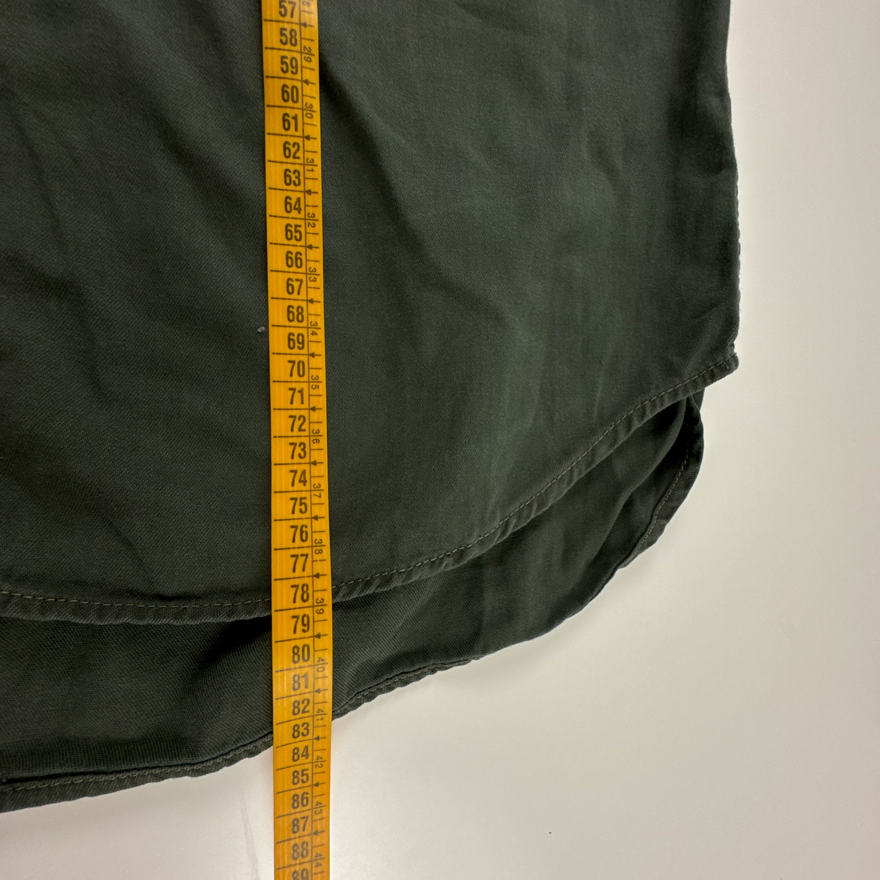 Camicia Levi's Vintage verde scuro in cotone anni 80 90 - Taglia XL uomo