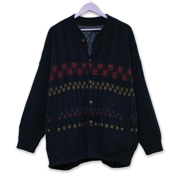 Cardigan Vintage foderato - Taglia L/XL