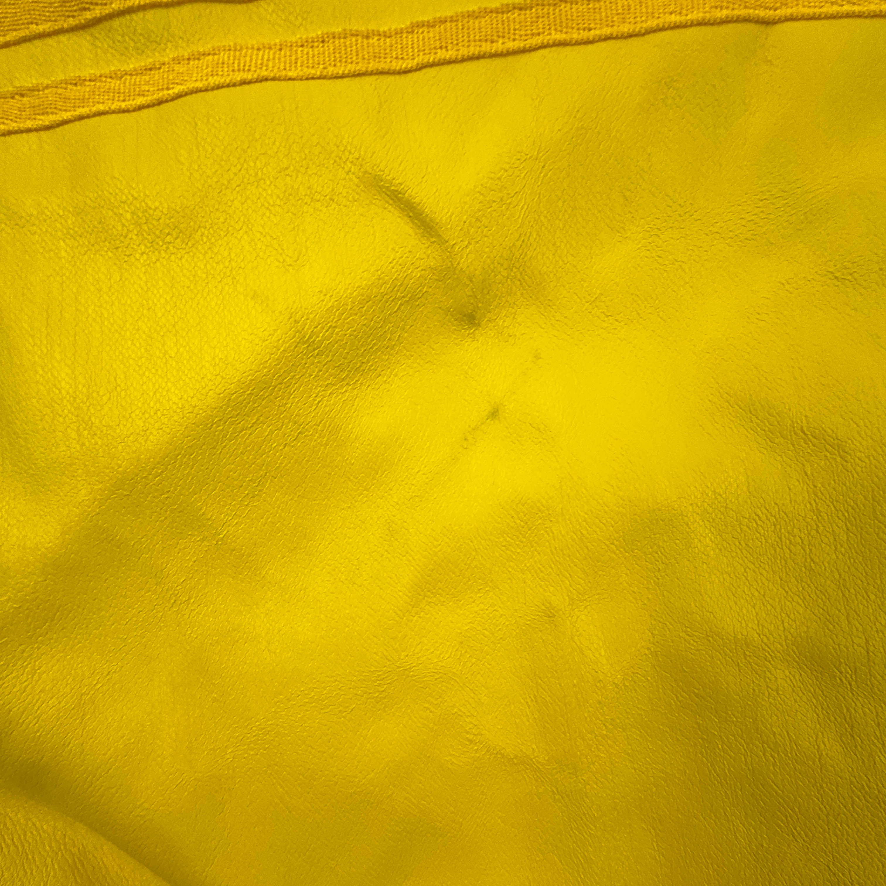 Giacca a vento Adidas Vintage gialla anni 2000 con zip - Taglia L/XL uomo