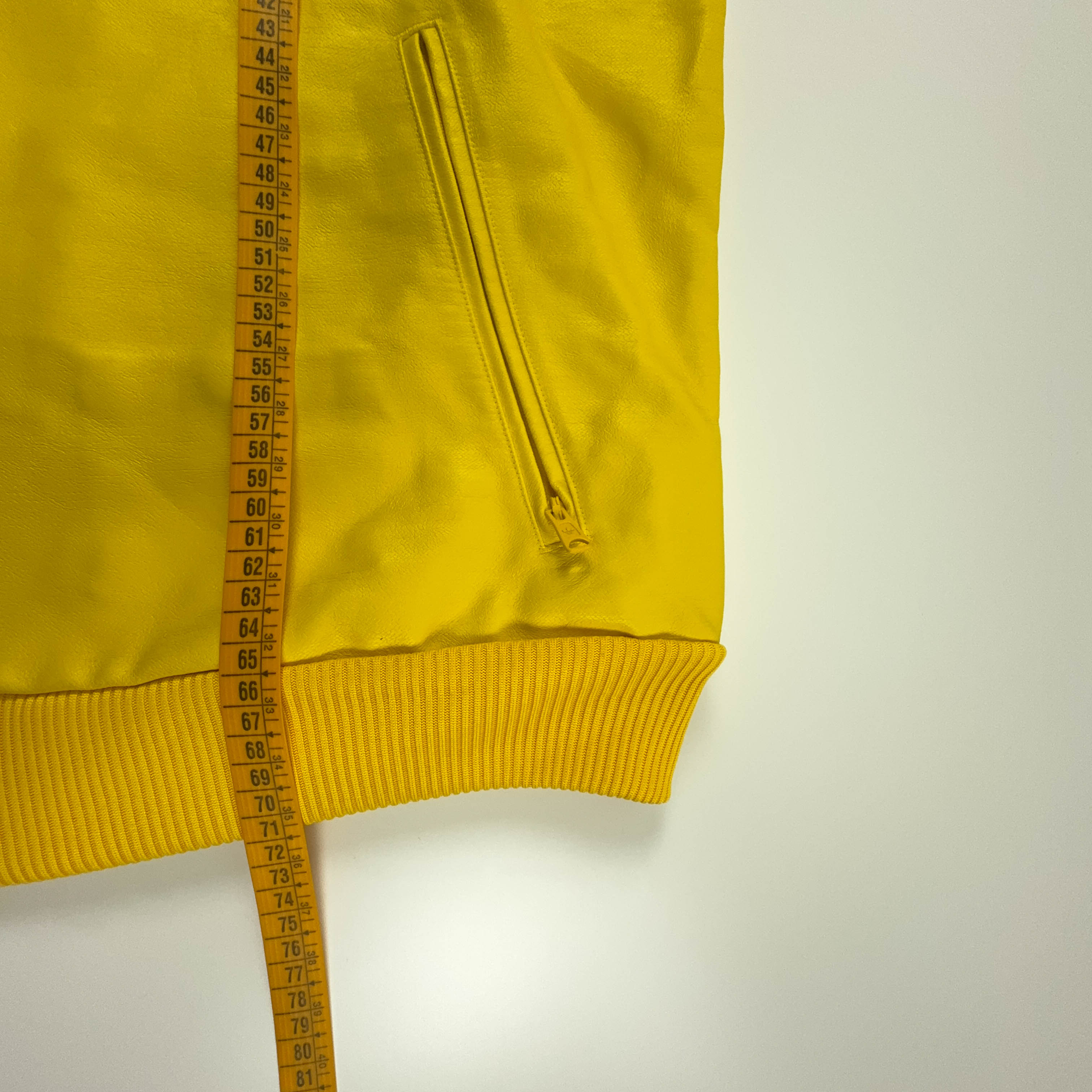 Giacca a vento Adidas Vintage gialla anni 2000 con zip - Taglia L/XL uomo