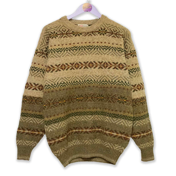 Vintage 100% wool sweater - Size M