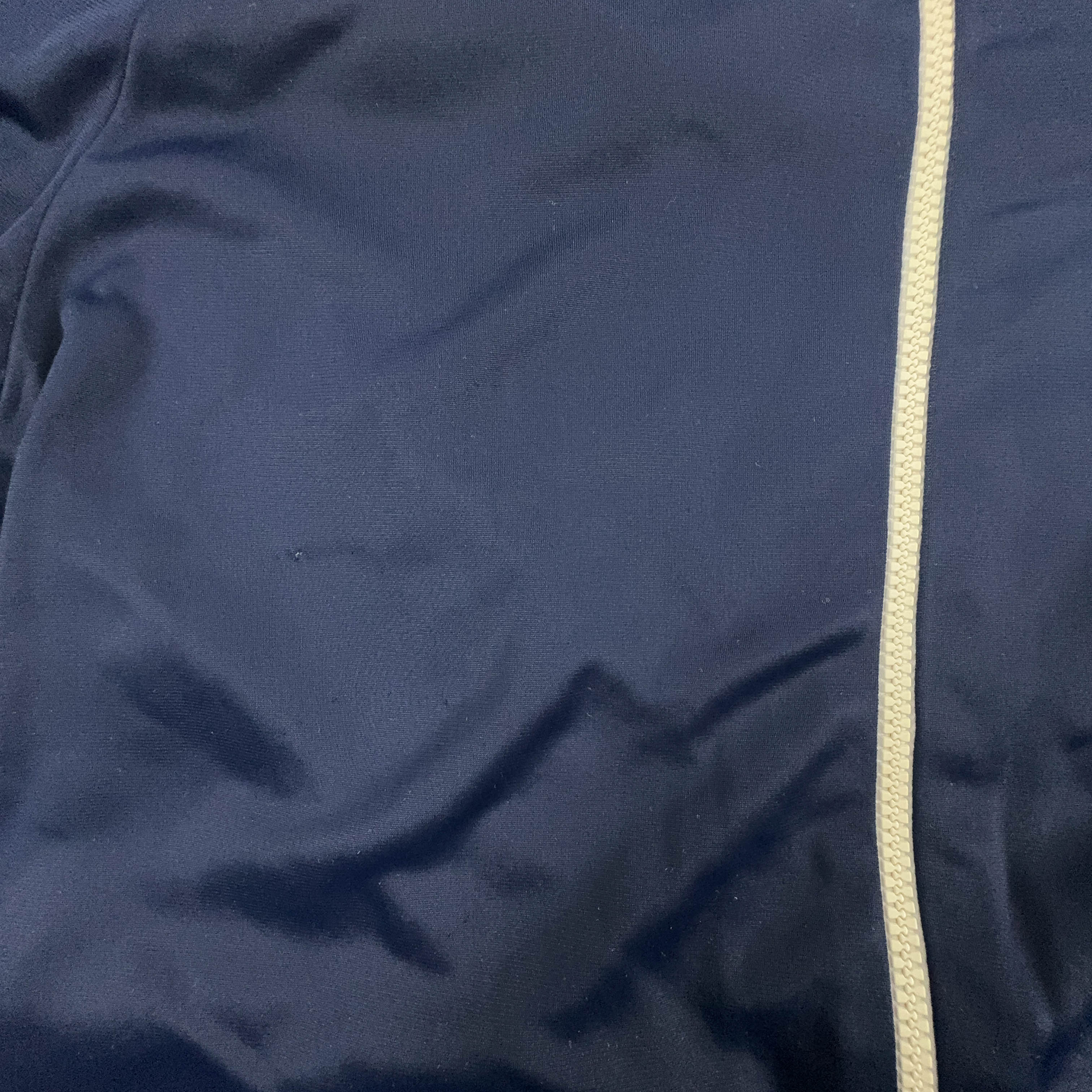 Felpa Australian Alpina Vintage blu scuro con zip - Taglia M/L uomo