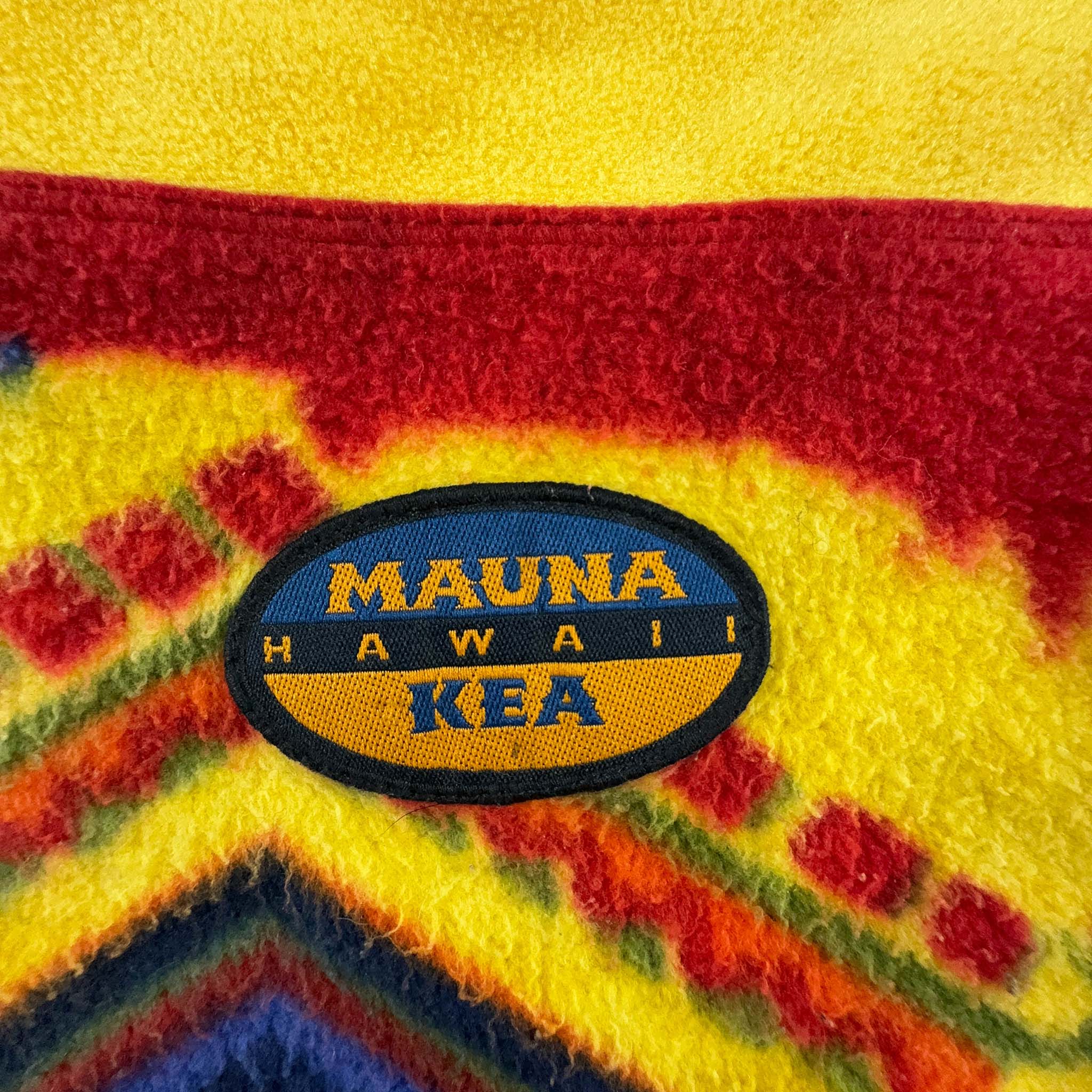 Pile Mauna Kea Vintage giallo a fantasia - Taglia XL/XXL