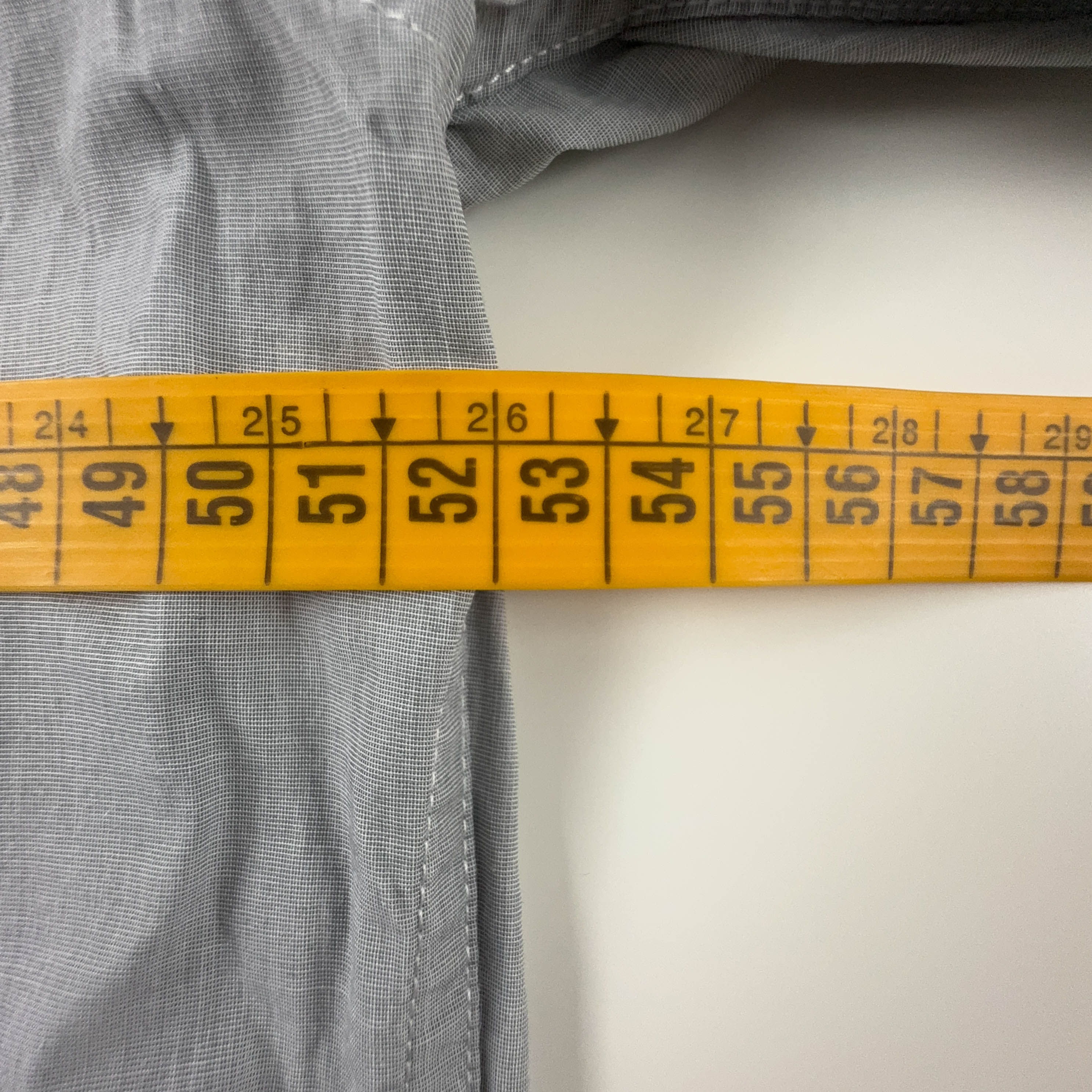 Camicia Napapijri grigia a tinta unita - Taglia M/L uomo