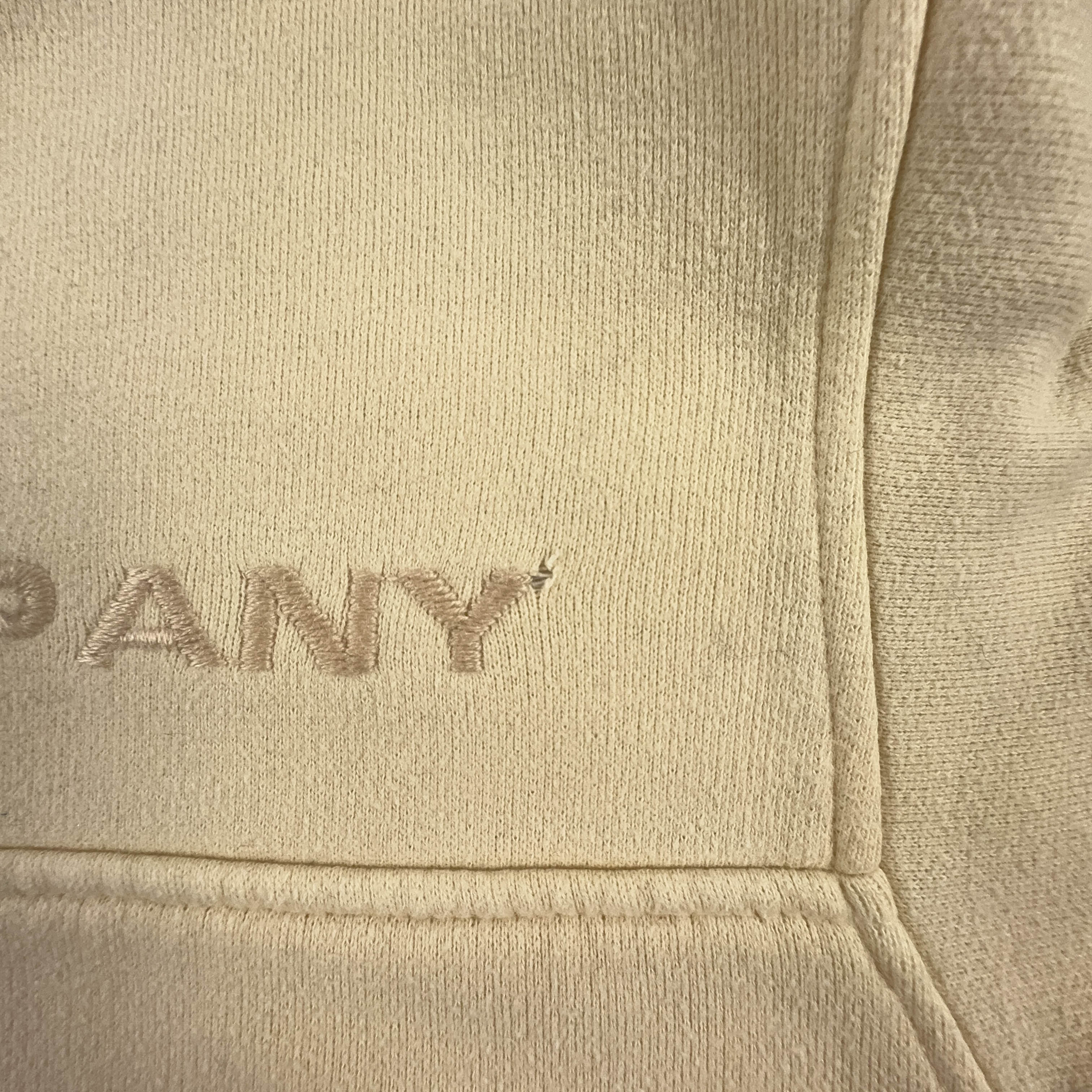 Felpa Best Company Vintage beige quarter zip anni 80/90 - Taglia L/XL uomo