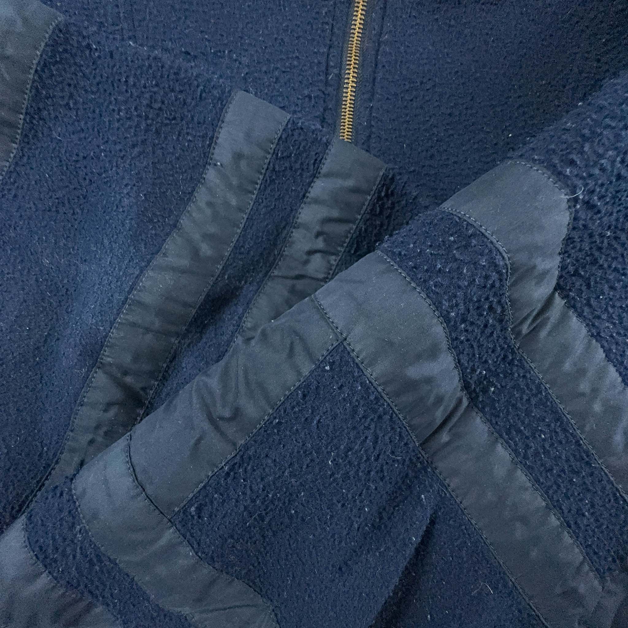 Dark Blue Vintage Pile with Golf Embroidery - Size M/L Men