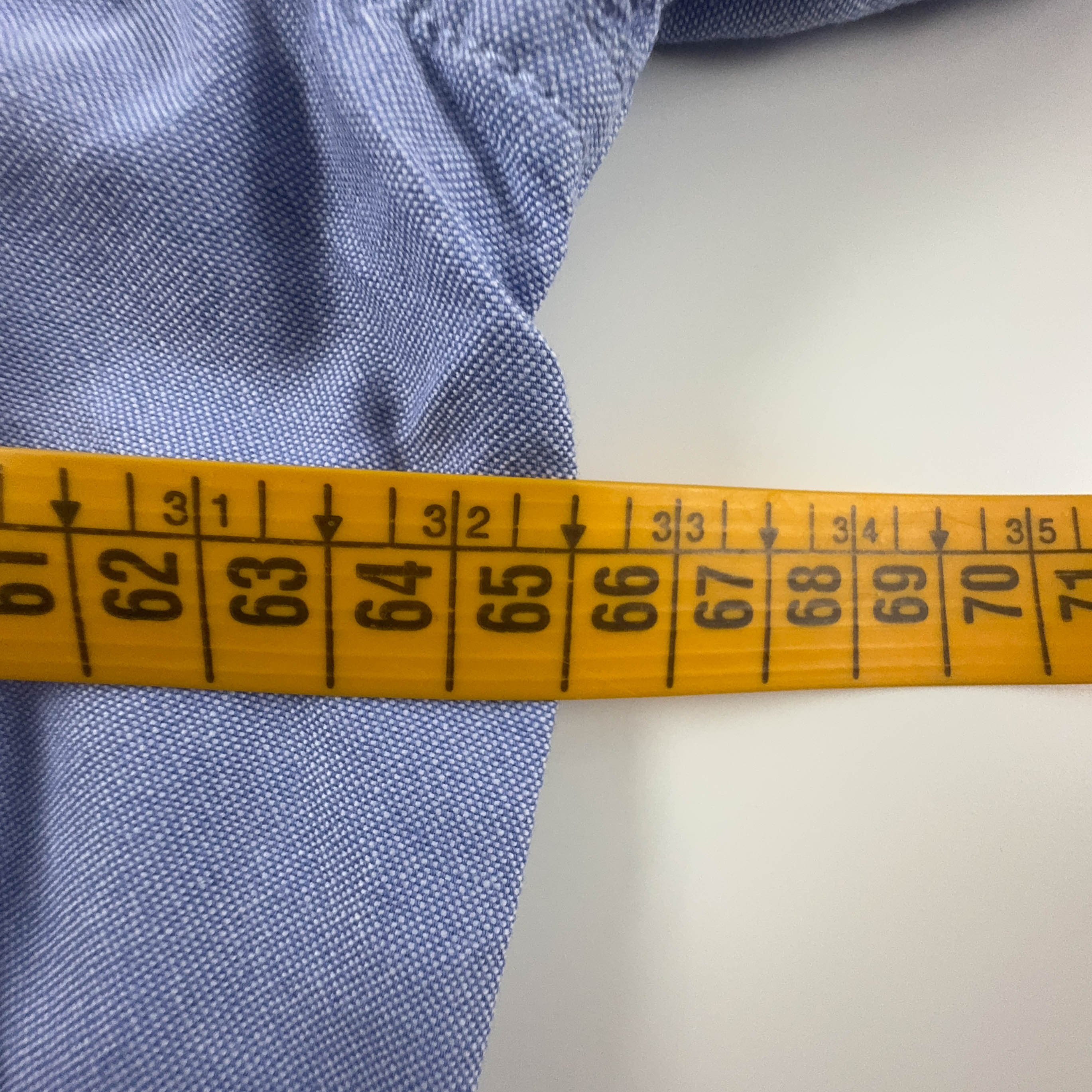 Camicia Paul Smith azzurra a tinta unita in cotone - Taglia XXL uomo