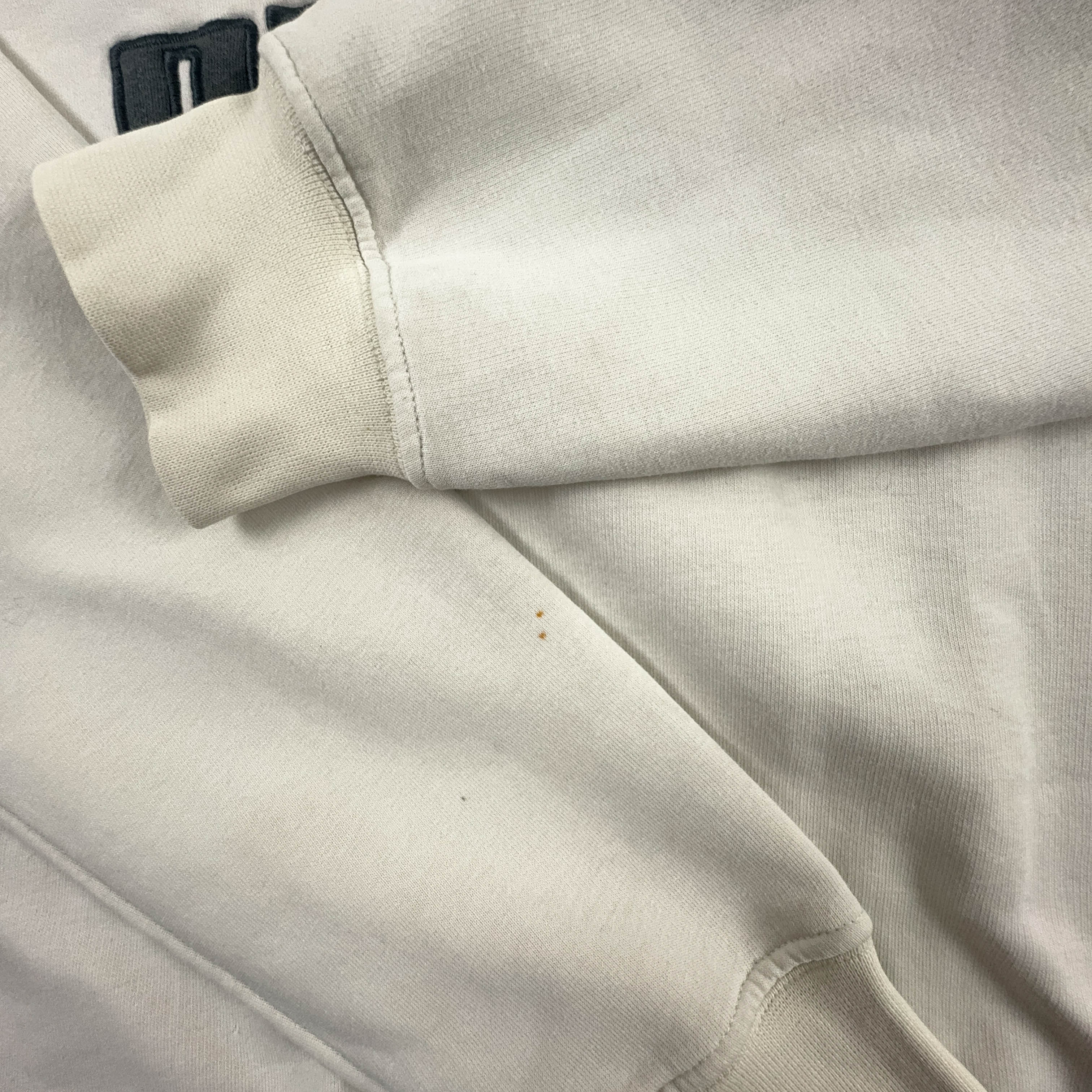 Felpa Puma Vintage bianca a girocollo anni 2000 logo grande - Taglia M uomo