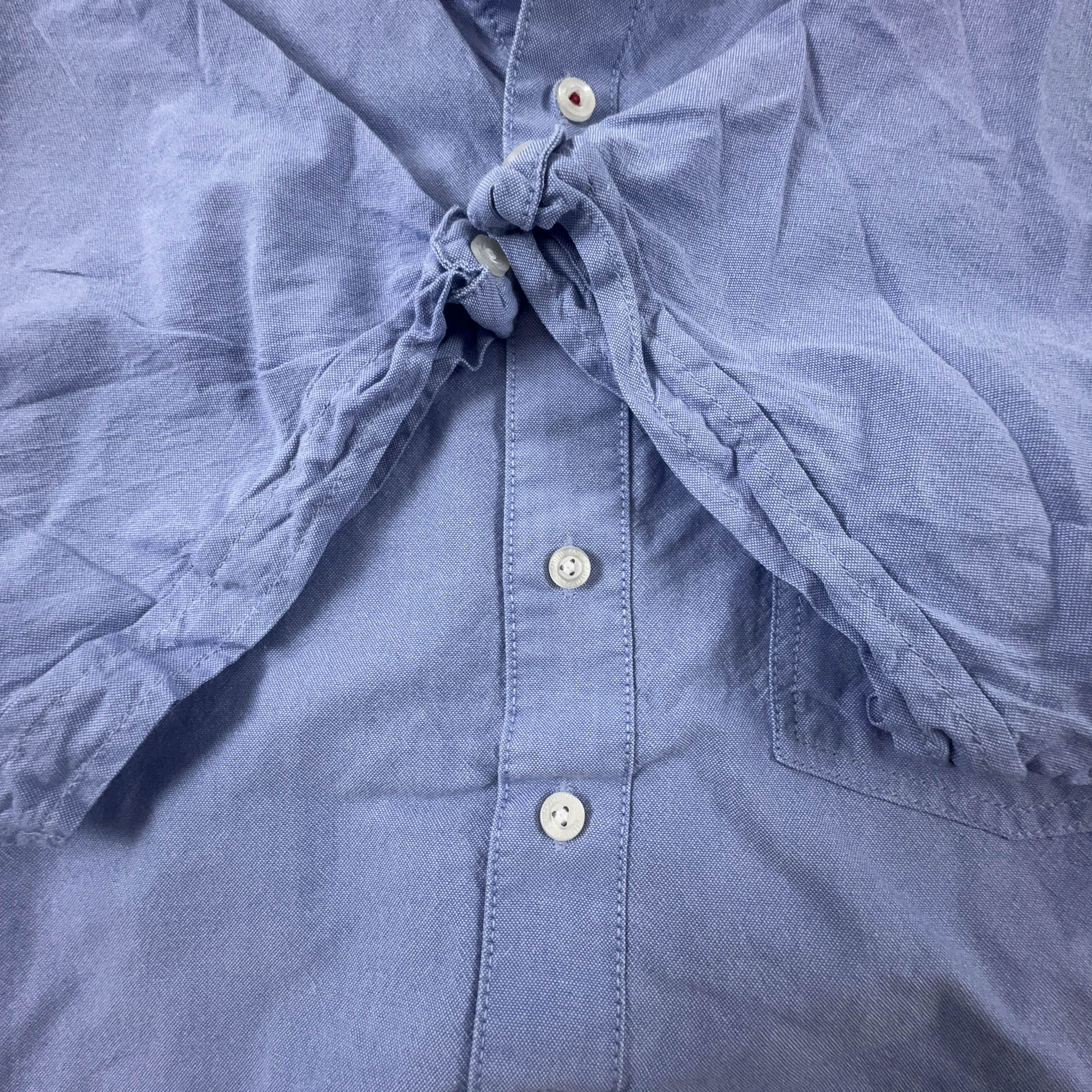Camicia Paul Smith azzurra a tinta unita in cotone - Taglia XXL uomo