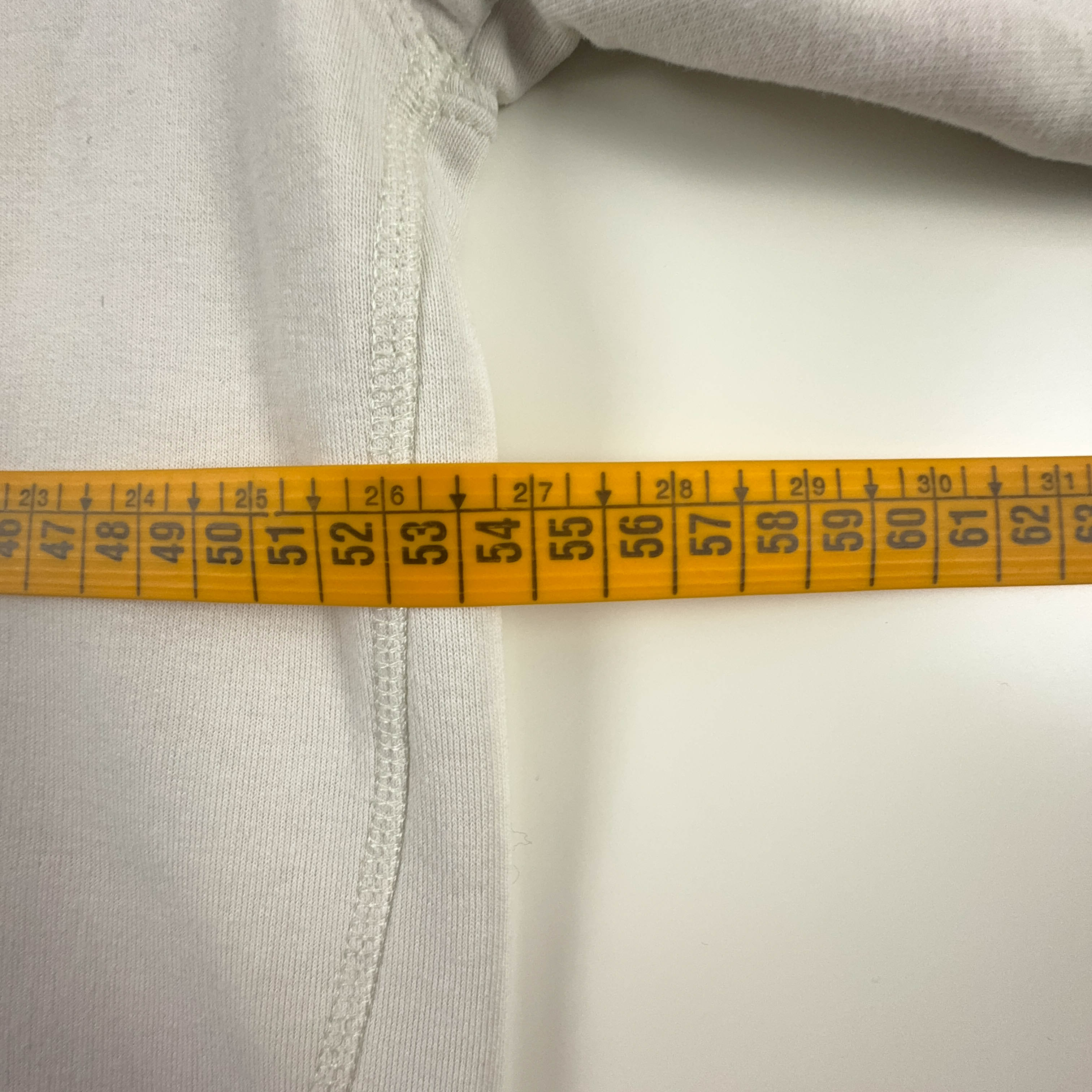 Felpa Puma Vintage bianca a girocollo anni 2000 logo grande - Taglia M uomo