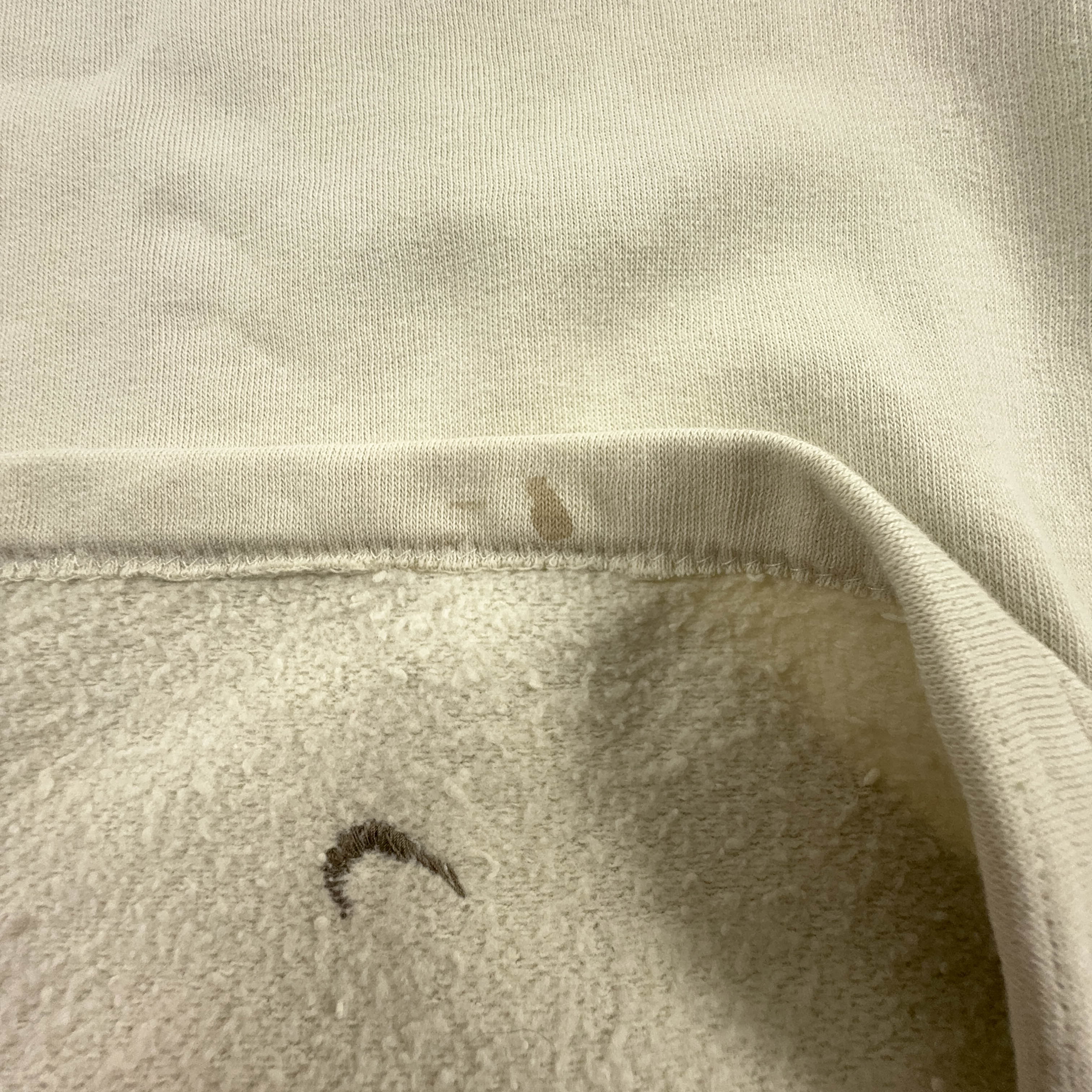 Felpa Nike Vintage panna a girocollo anni 2000 - Taglia L 183 uomo