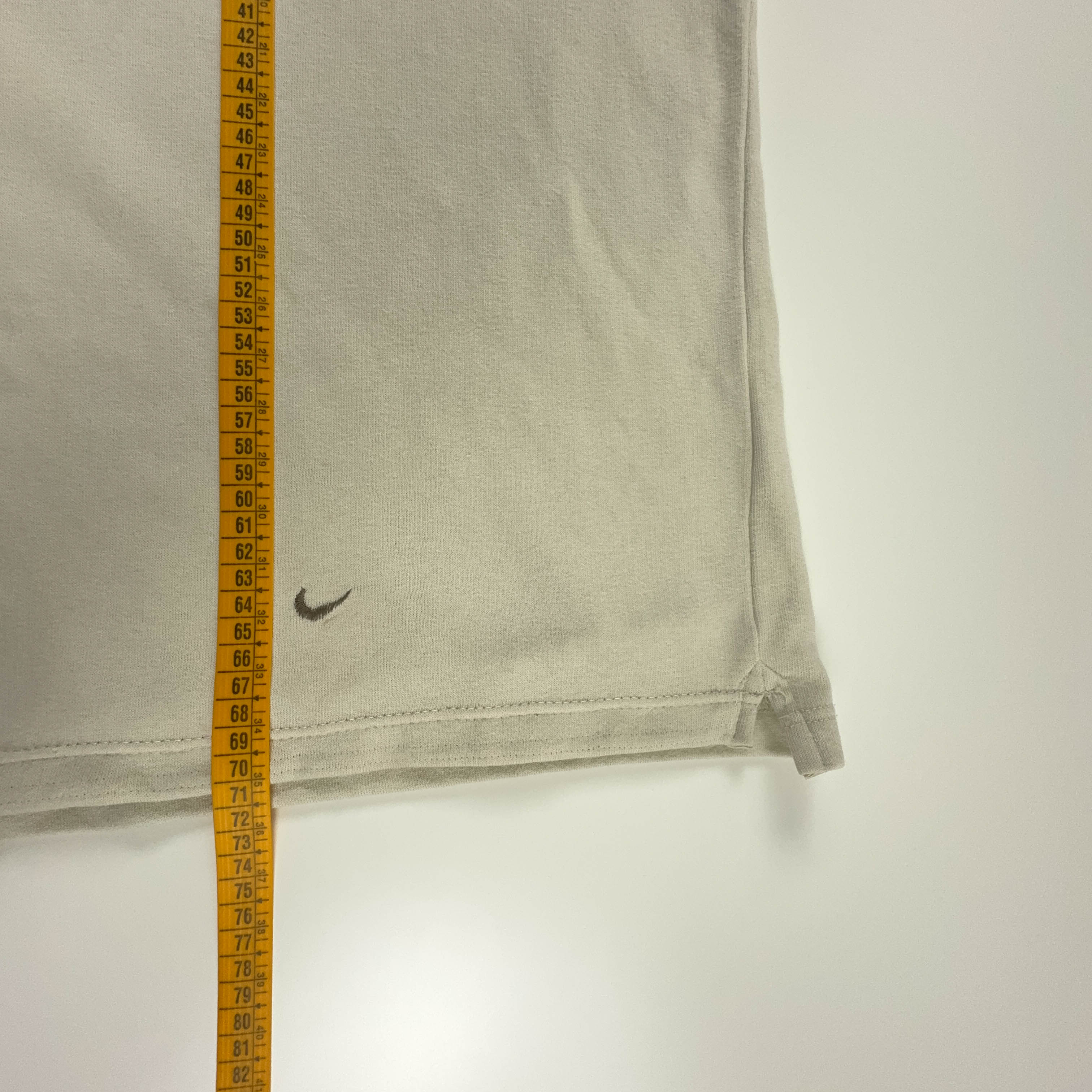 Felpa Nike Vintage panna a girocollo anni 2000 - Taglia L 183 uomo