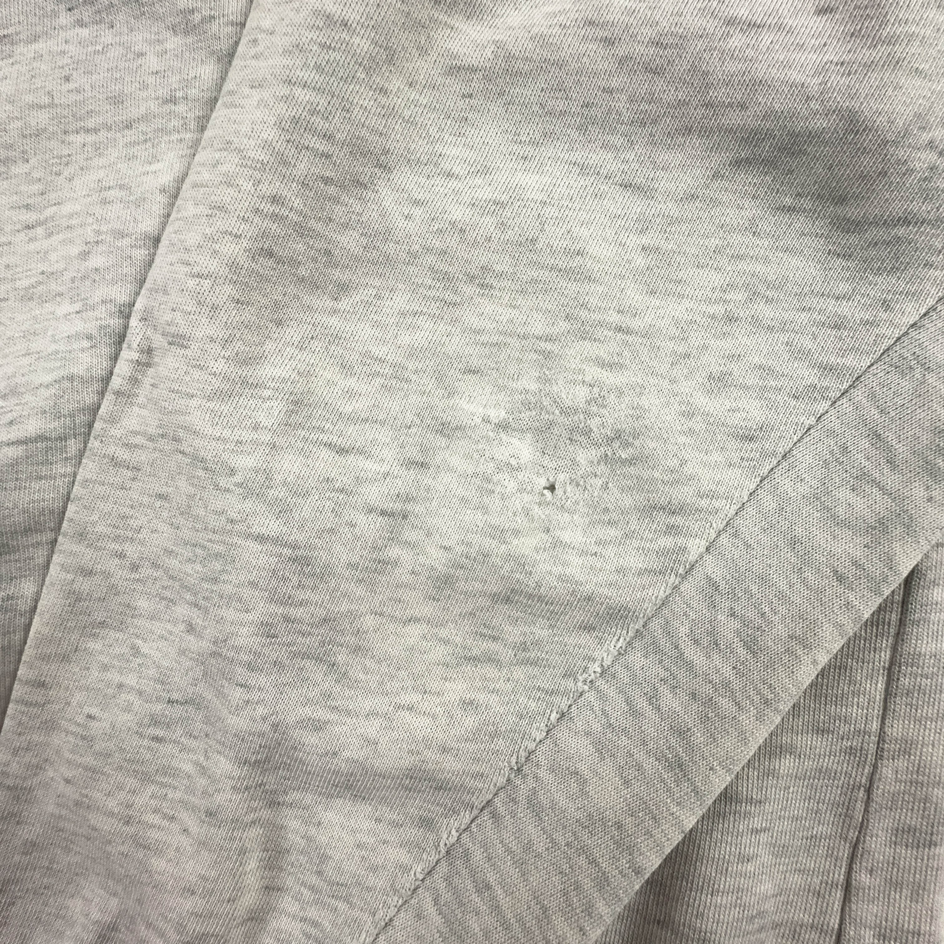 Felpa Champion Vintage grigia a girocollo con logo stampato anni 90 - Taglia S/M uomo